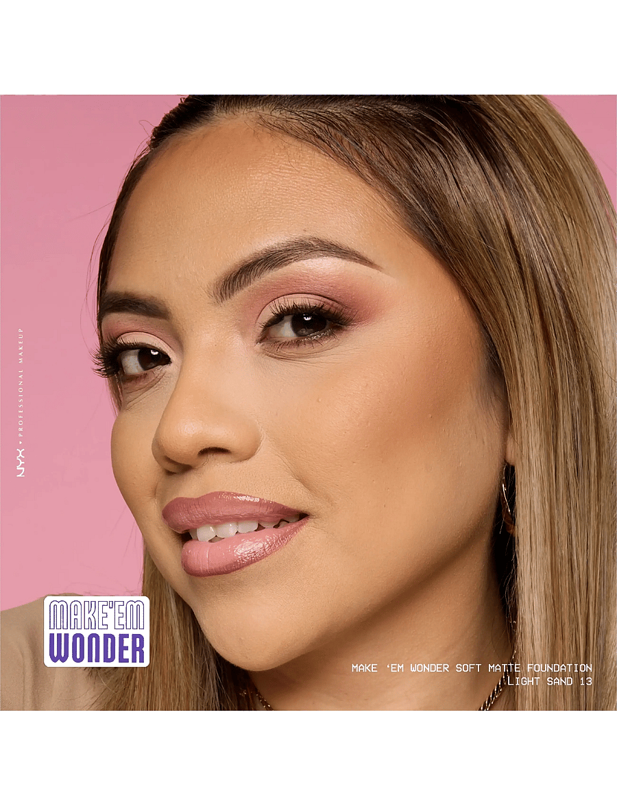 NYX Professional Makeup - NYX Professional Makeup Make Em Wonder Foundation - makeup - 13 light sand - 4