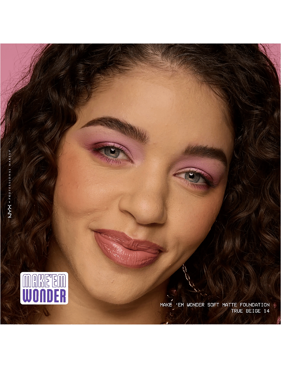NYX Professional Makeup - NYX Professional Makeup Make Em Wonder Foundation - makeup - 14 true beige - 4