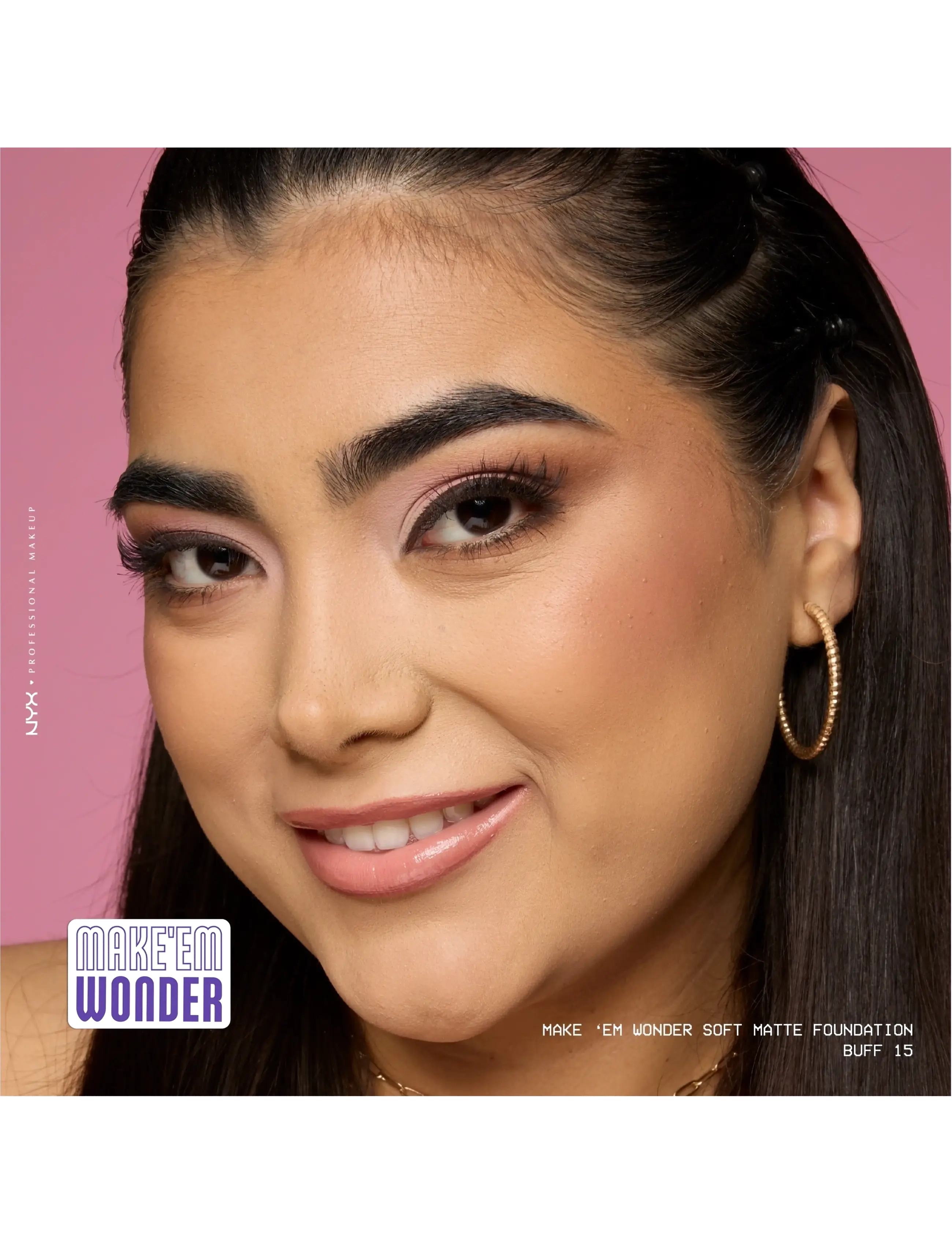 NYX Professional Makeup - NYX Professional Makeup Make Em Wonder Foundation - makeup - 15 buff - 5