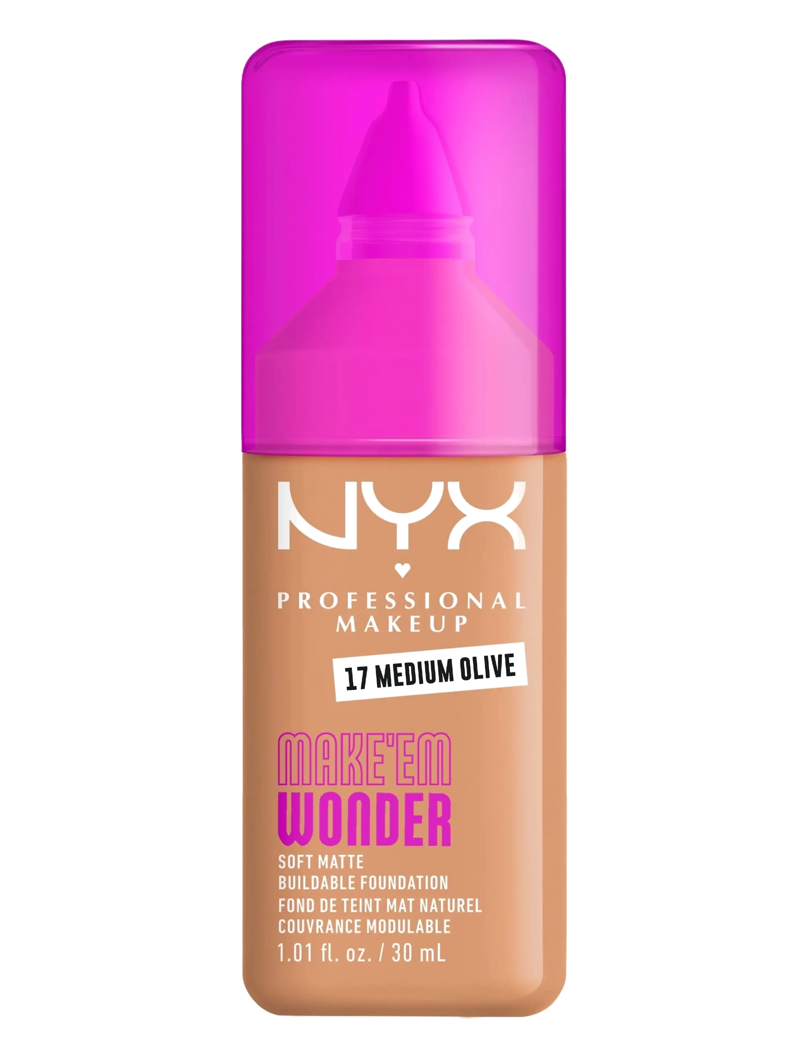 NYX Professional Makeup Nyx Professional Makeup Make Em Wonder Foundation, 30 ml, Ansigt > Foundation, Dame