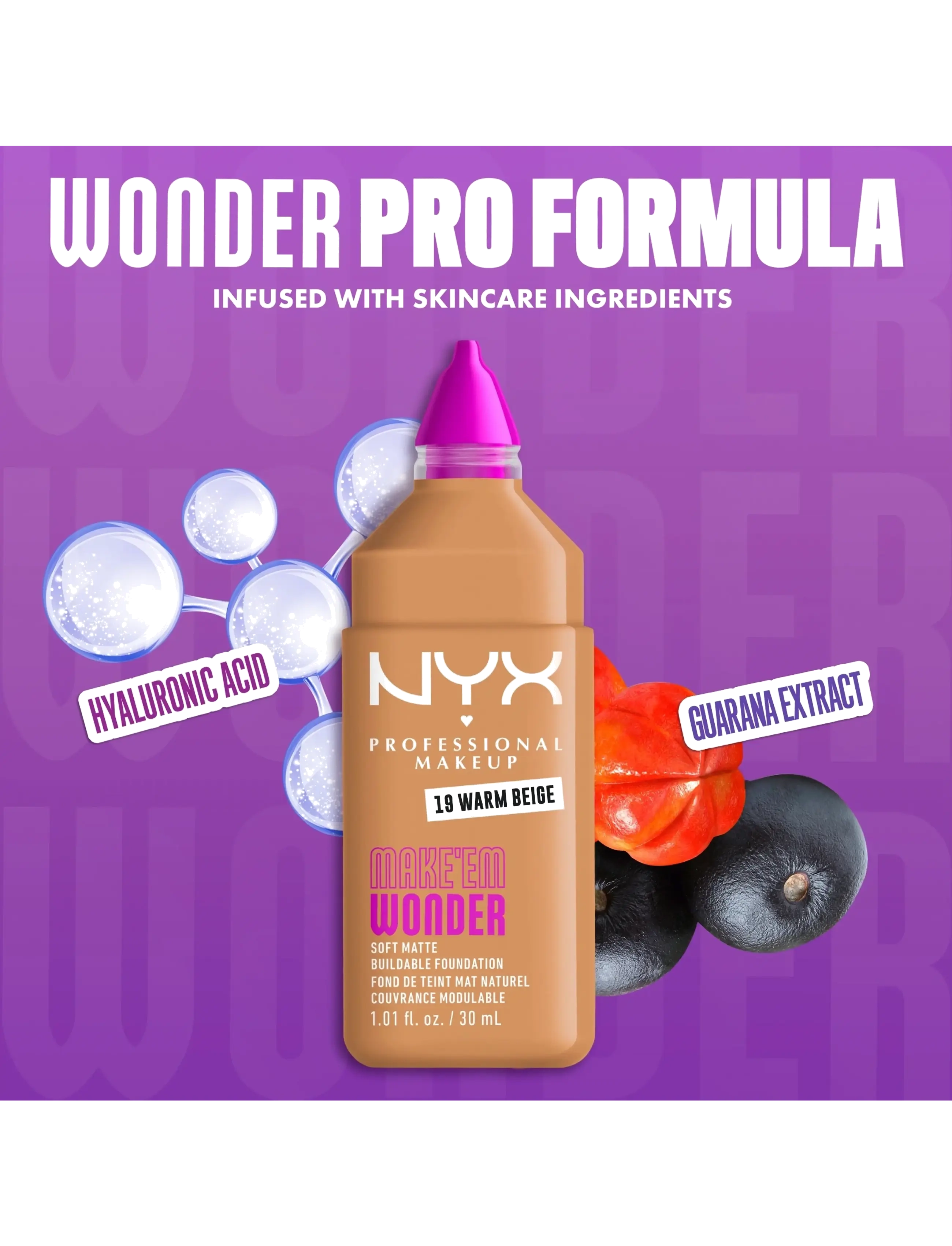 NYX Professional Makeup Make Em Wonder Foundation dam – bild 6
