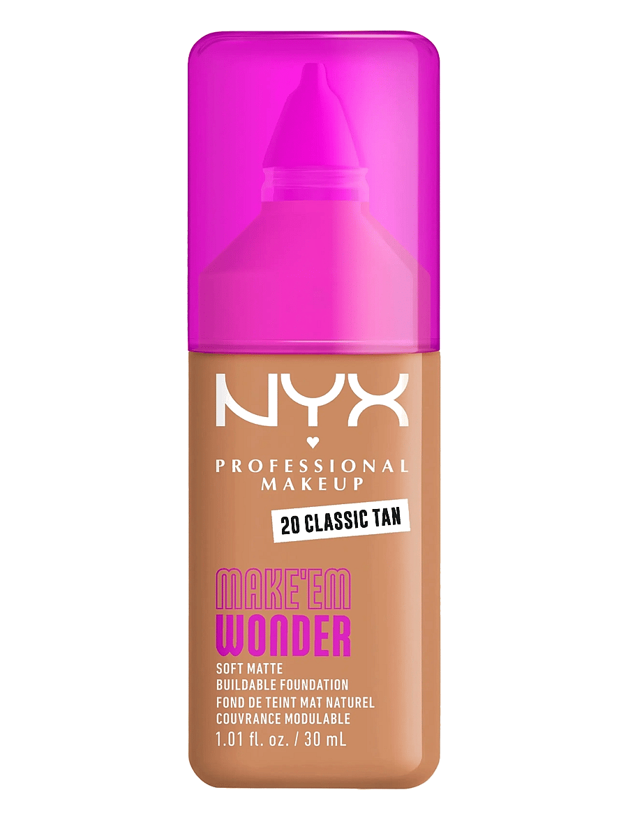 NYX Professional Makeup - NYX Professional Makeup Make Em Wonder Foundation - makeup - 20 classic tan - 0