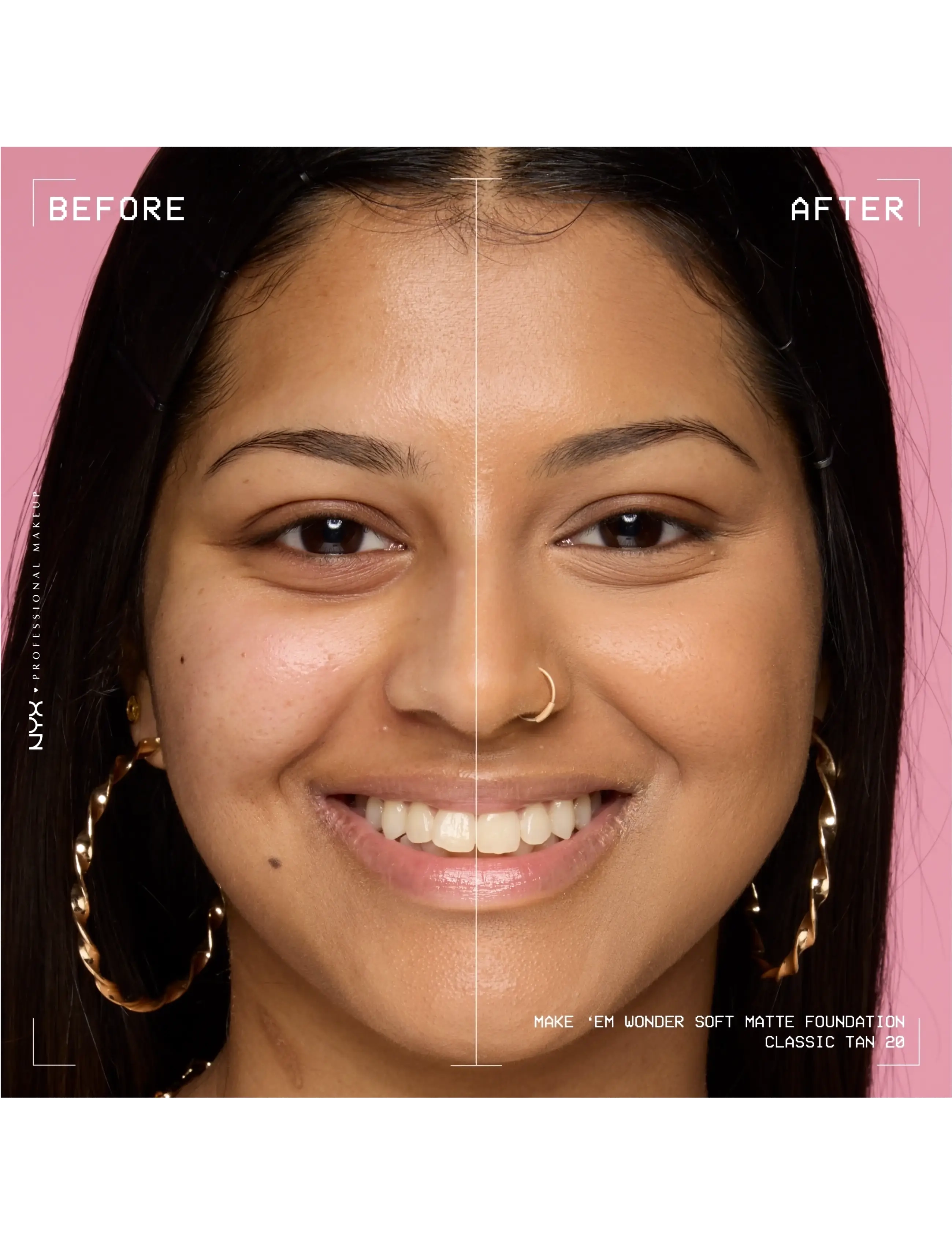 NYX Professional Makeup - NYX Professional Makeup Make Em Wonder Foundation - makeup - 20 classic tan - 2