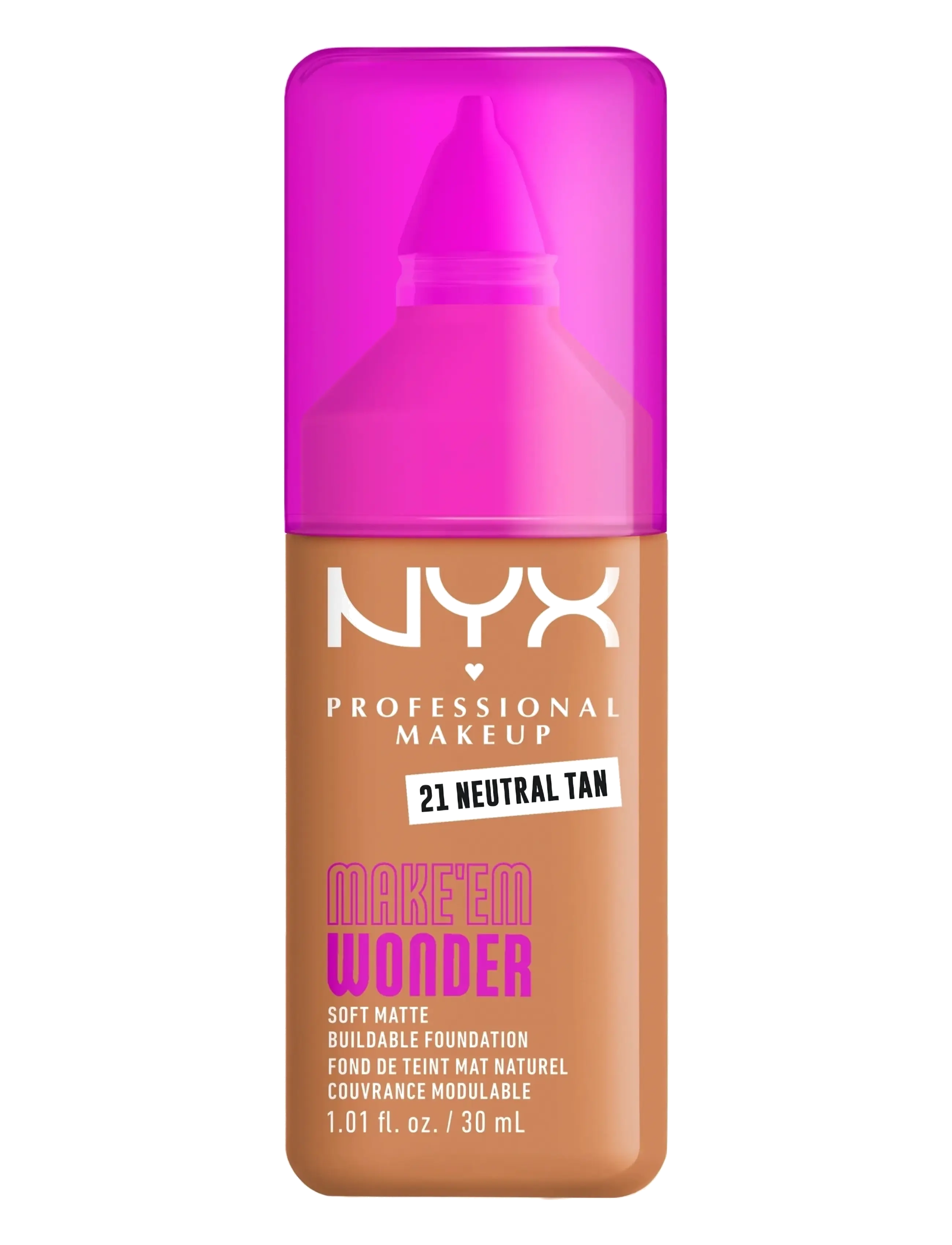 NYX Professional Makeup Nyx Professional Makeup Make Em Wonder Foundation, 30 ml, Ansigt > Foundation, Dame