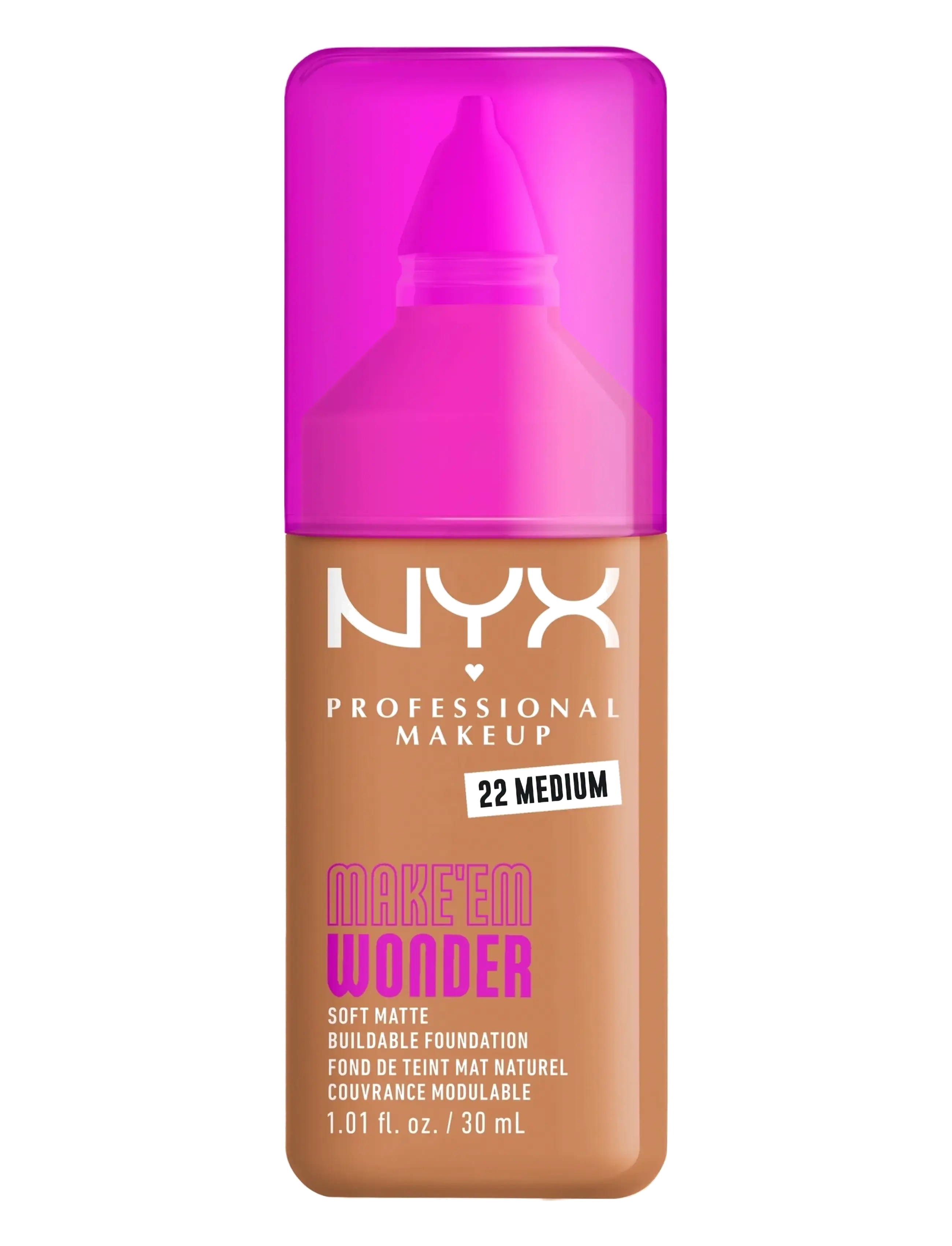 NYX Professional Makeup Nyx Professional Makeup Make Em Wonder Foundation, 30 ml, Ansigt > Foundation, Dame