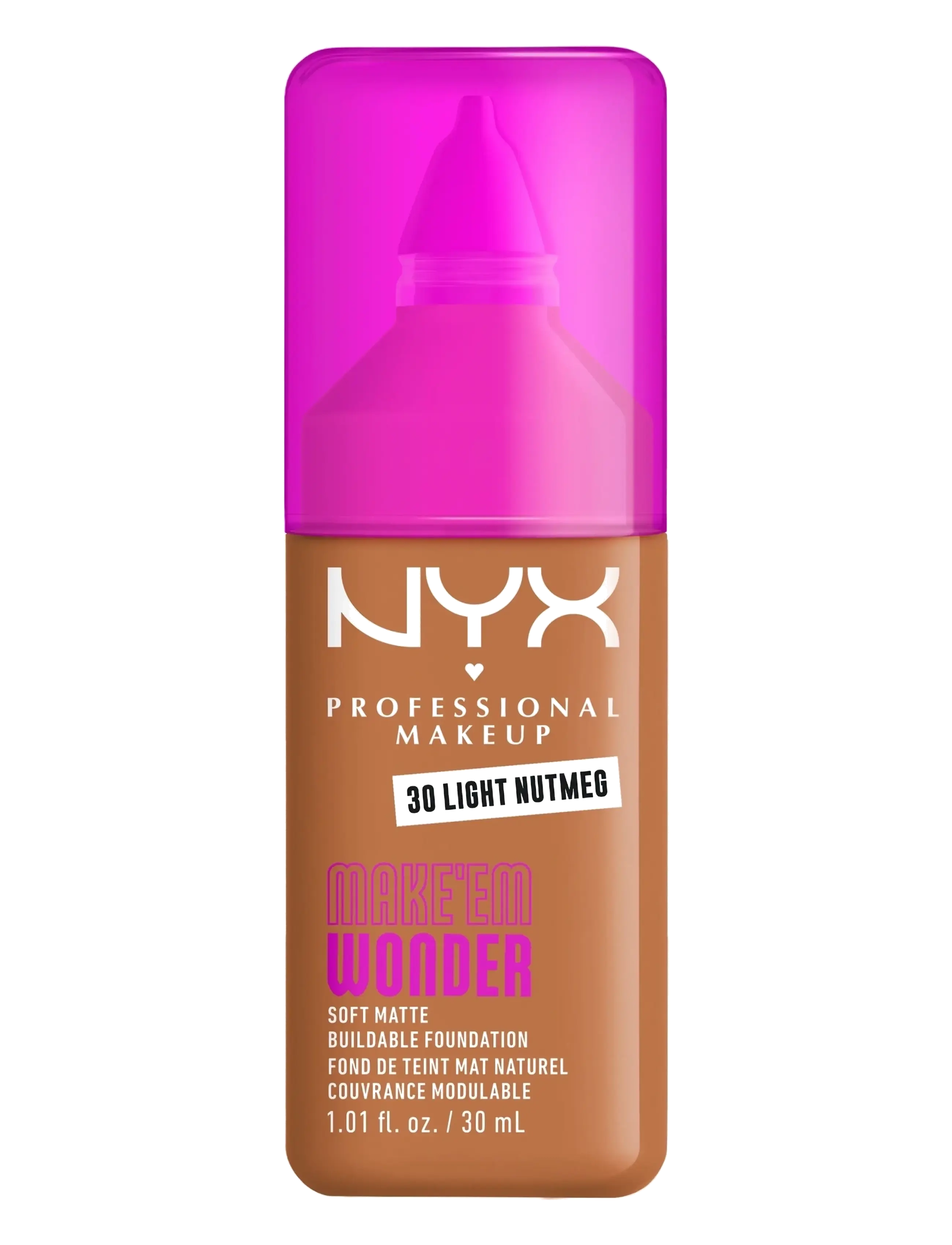NYX Professional Makeup Nyx Professional Makeup Make Em Wonder Foundation, 30 ml, Ansigt > Foundation, Dame