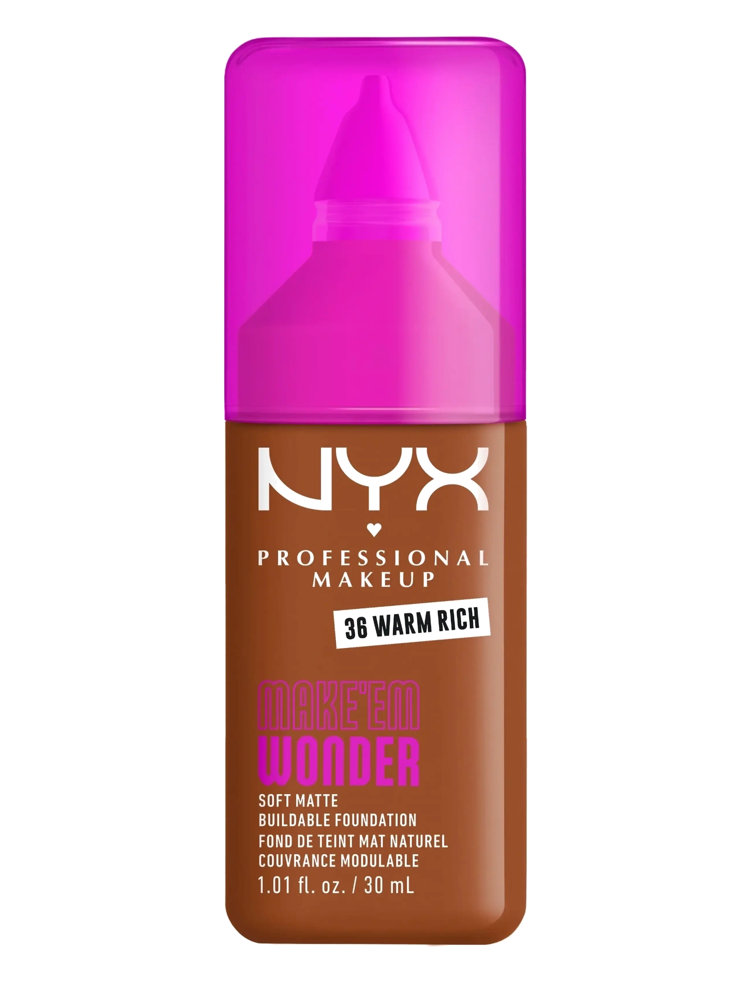 NYX Professional Makeup Nyx Professional Makeup Make Em Wonder Foundation, 30 ml, Ansigt > Foundation, Dame