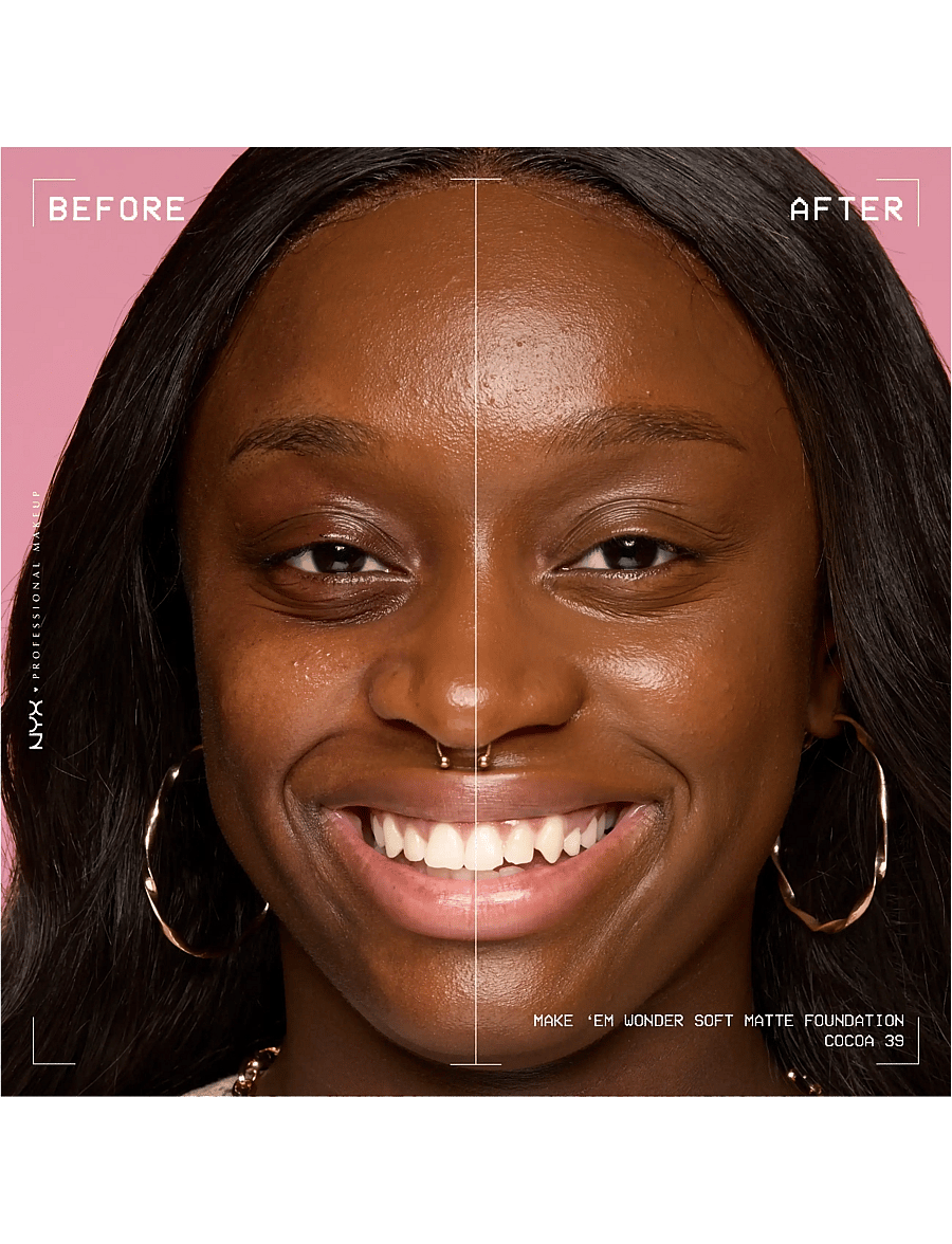 NYX Professional Makeup - NYX Professional Makeup Make Em Wonder Foundation - makeup - 39 cocoa - 2