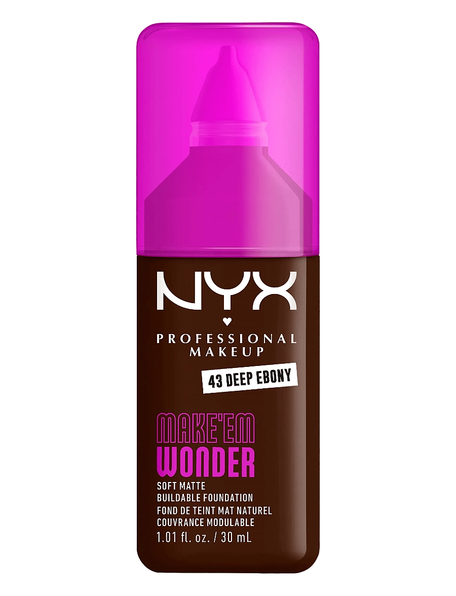 NYX Professional Makeup - NYX Professional Makeup Make Em Wonder Foundation - makeup - 43 deep ebony - 0