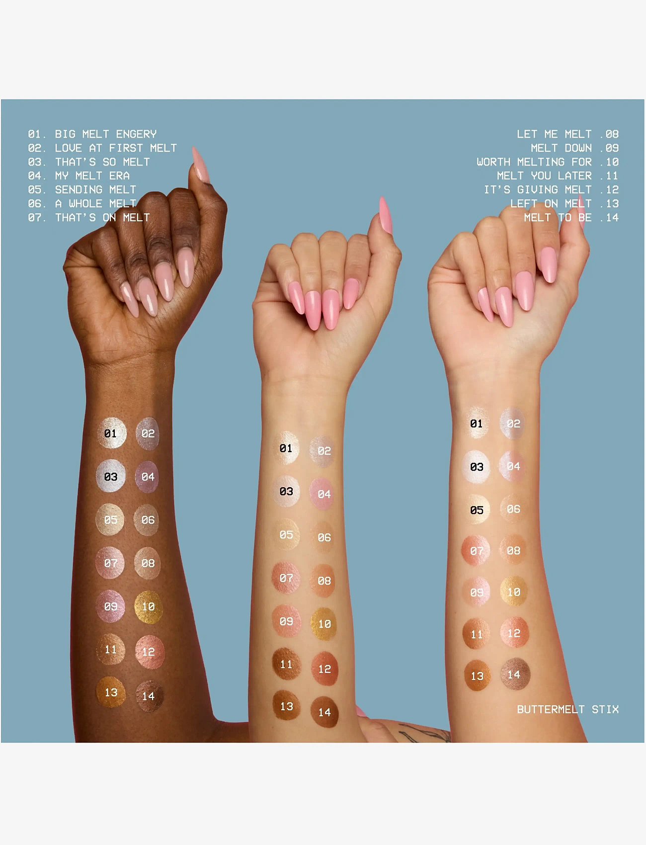 NYX Professional Makeup - NYX Professional Makeup Buttermelt Glaze Highlighter Stix - smink - 12 it's giving melt - 4