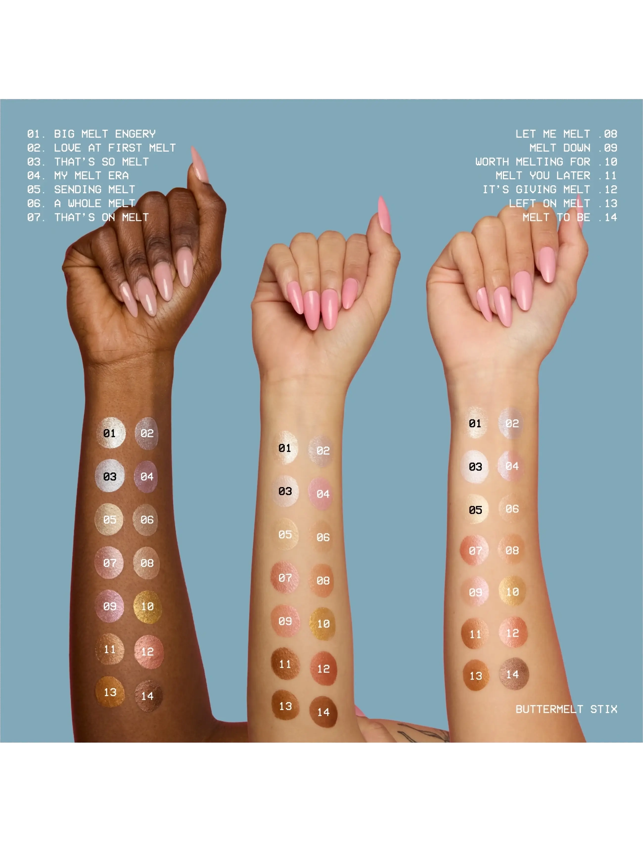 NYX Professional Makeup - NYX Professional Makeup Buttermelt Glaze Highlighter Stix - makeup - 12 it's giving melt - 4
