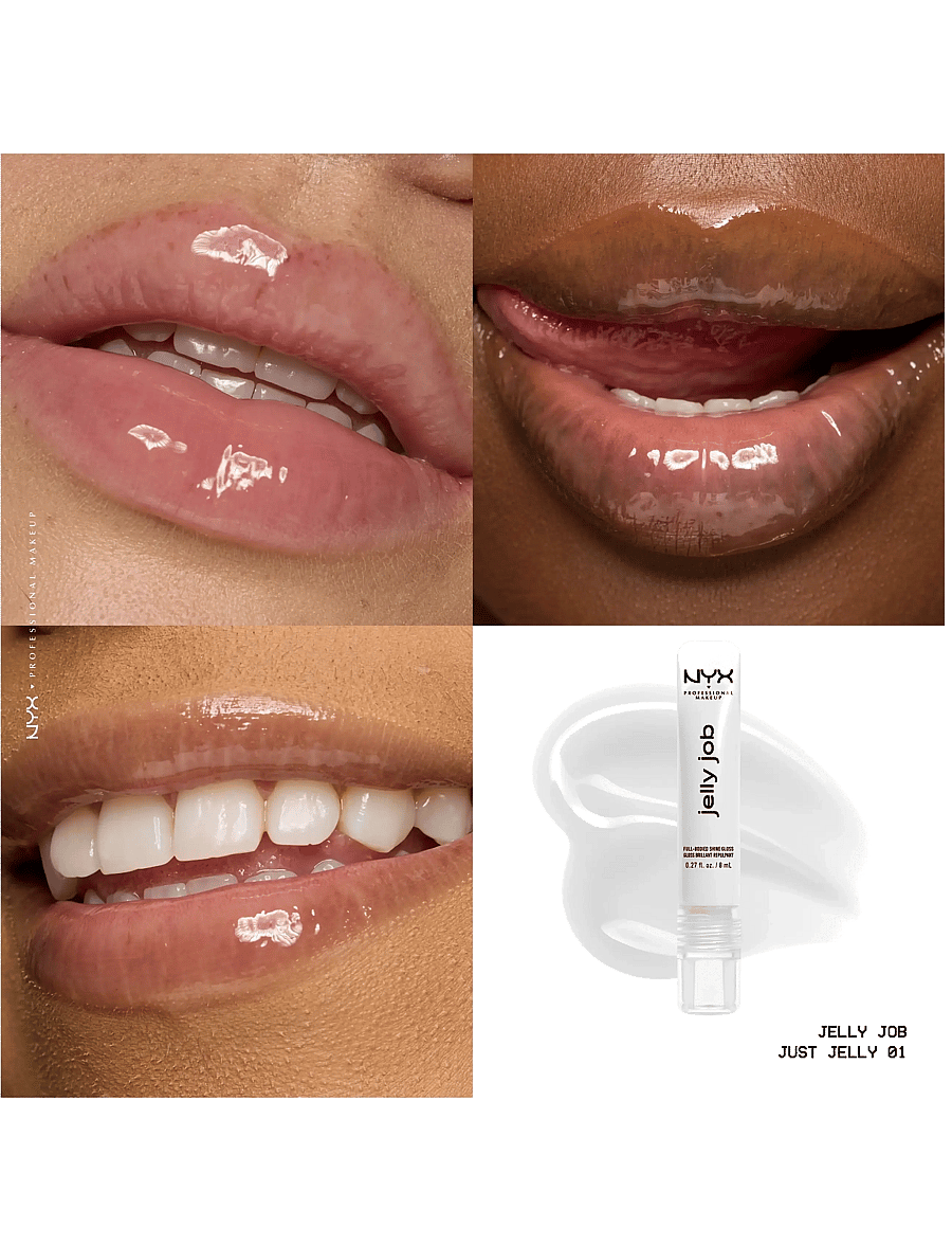 NYX Professional Makeup - NYX Professional Makeup Jelly Job Lip gloss - smink - 01 just jelly - 2