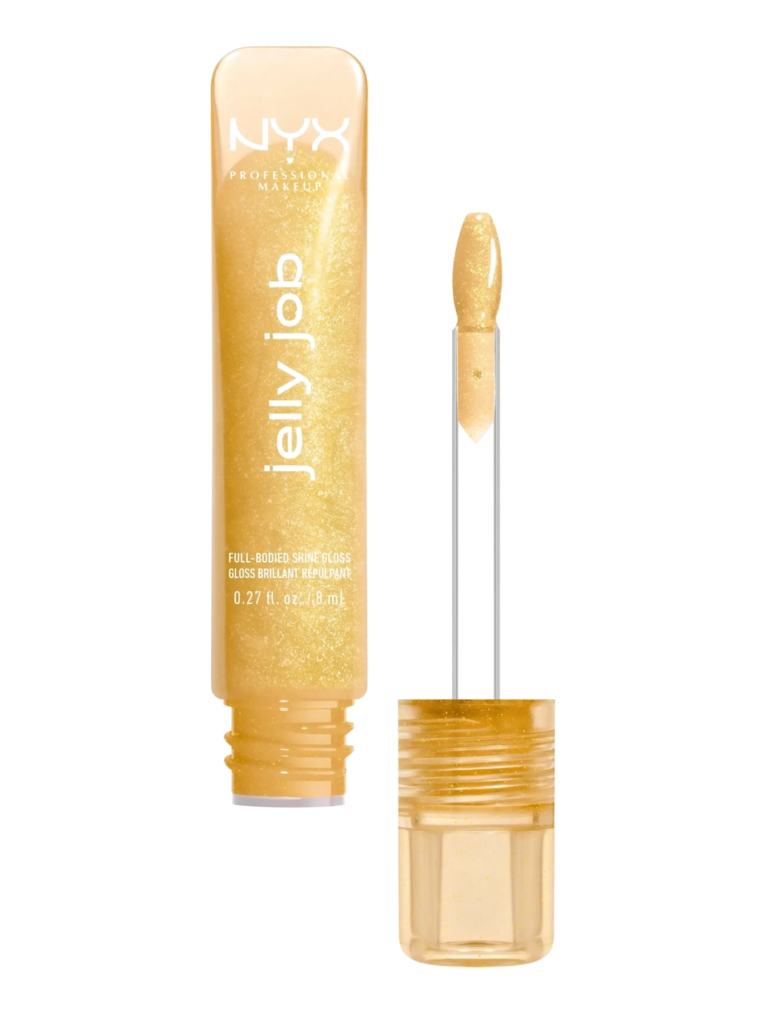 NYX Professional Makeup NYX Professional Makeup Jelly Job Lip gloss - Kosmetiikka - 03 GLOW JOB / gold