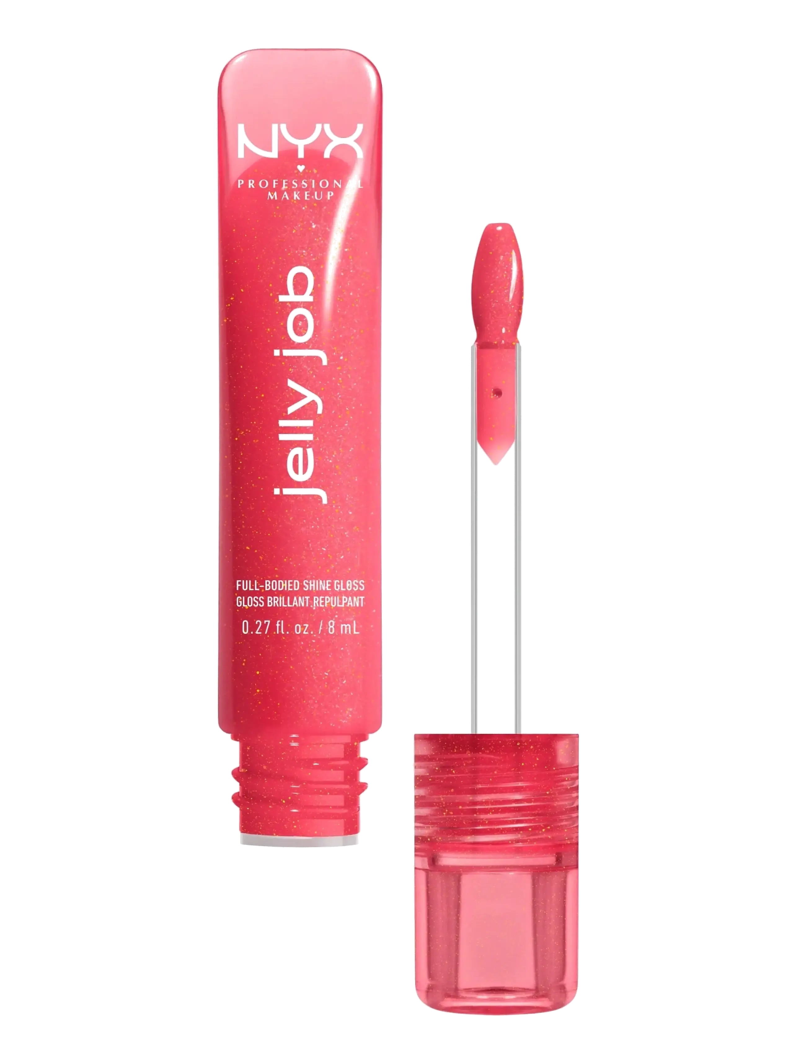 NYX Professional Makeup Nyx Professional Makeup Jelly Job Lip Gloss, 8 ml, Coral, Læber > Lipgloss, Dame