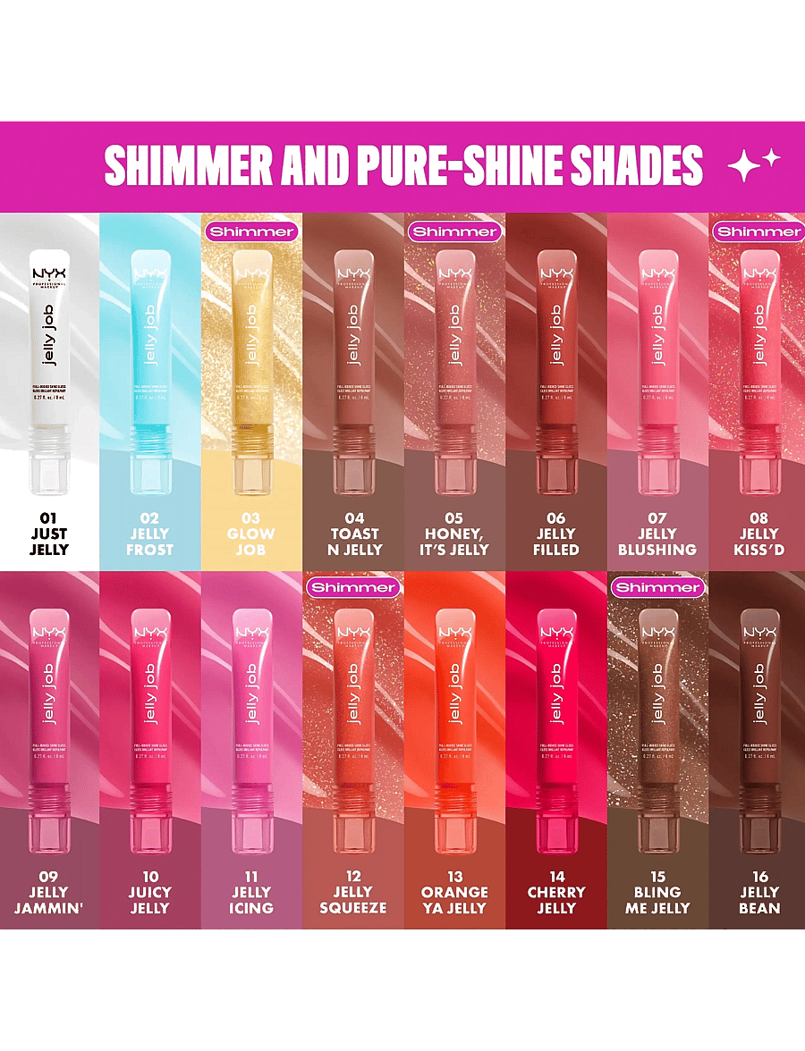 NYX Professional Makeup - NYX Professional Makeup Jelly Job Lip gloss - makeup - 09 jelly jammin - 5