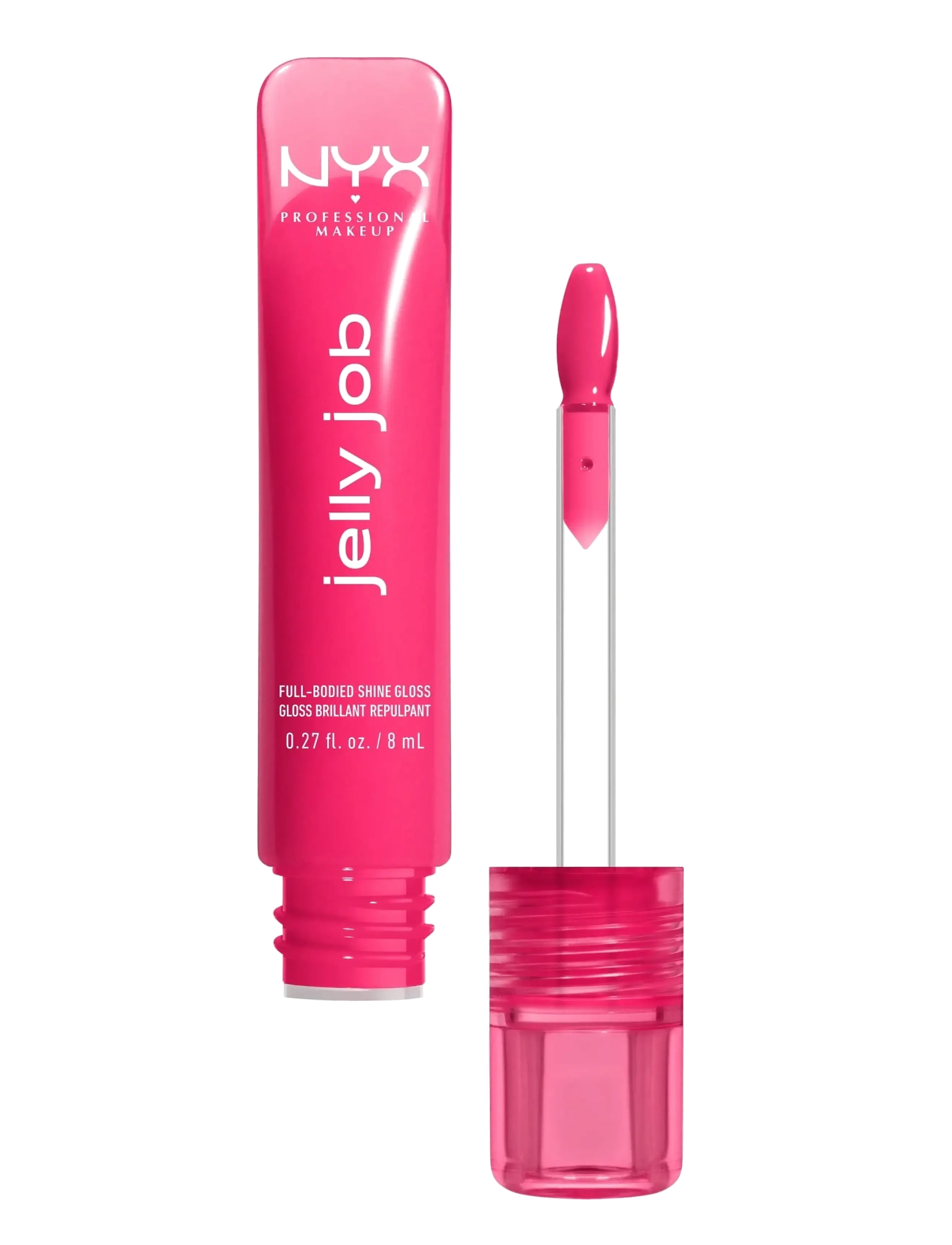 NYX Professional Makeup NYX Professional Makeup Jelly Job Lip gloss - Kosmetiikka - 10 JUICY JELLY / pink/rose