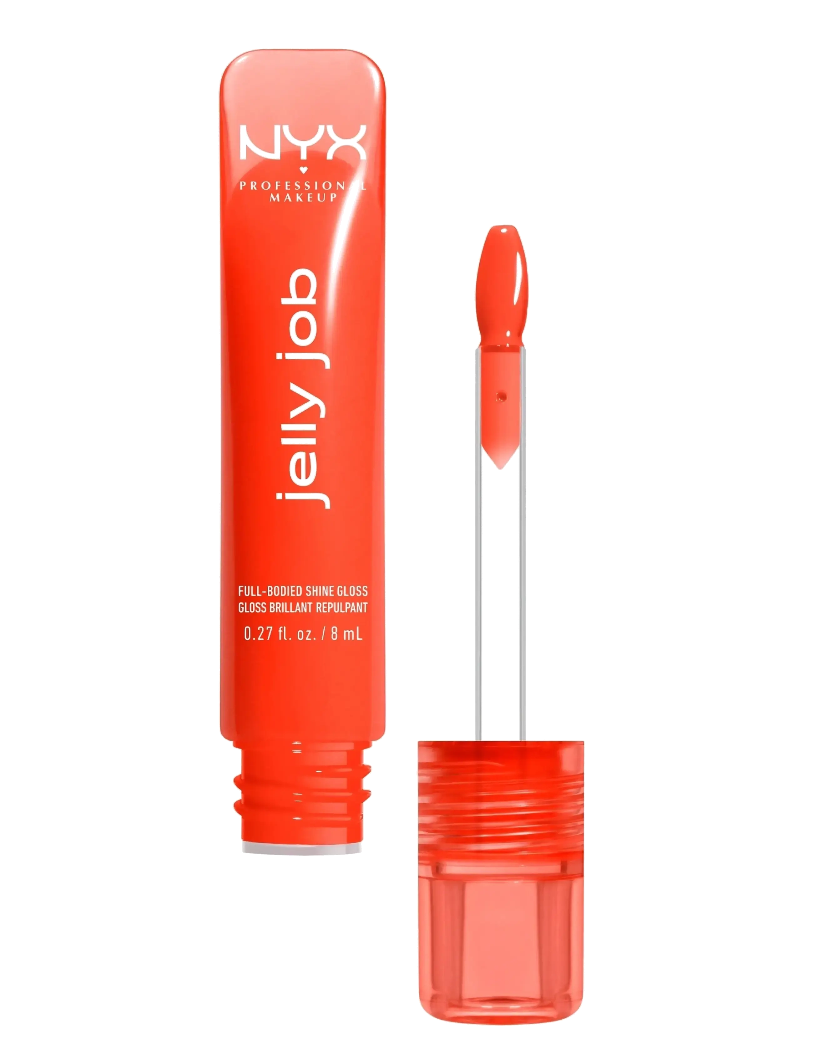 NYX Professional Makeup Nyx Professional Makeup Jelly Job Lip Gloss, 8 ml, Coral, Læber > Lipgloss, Dame