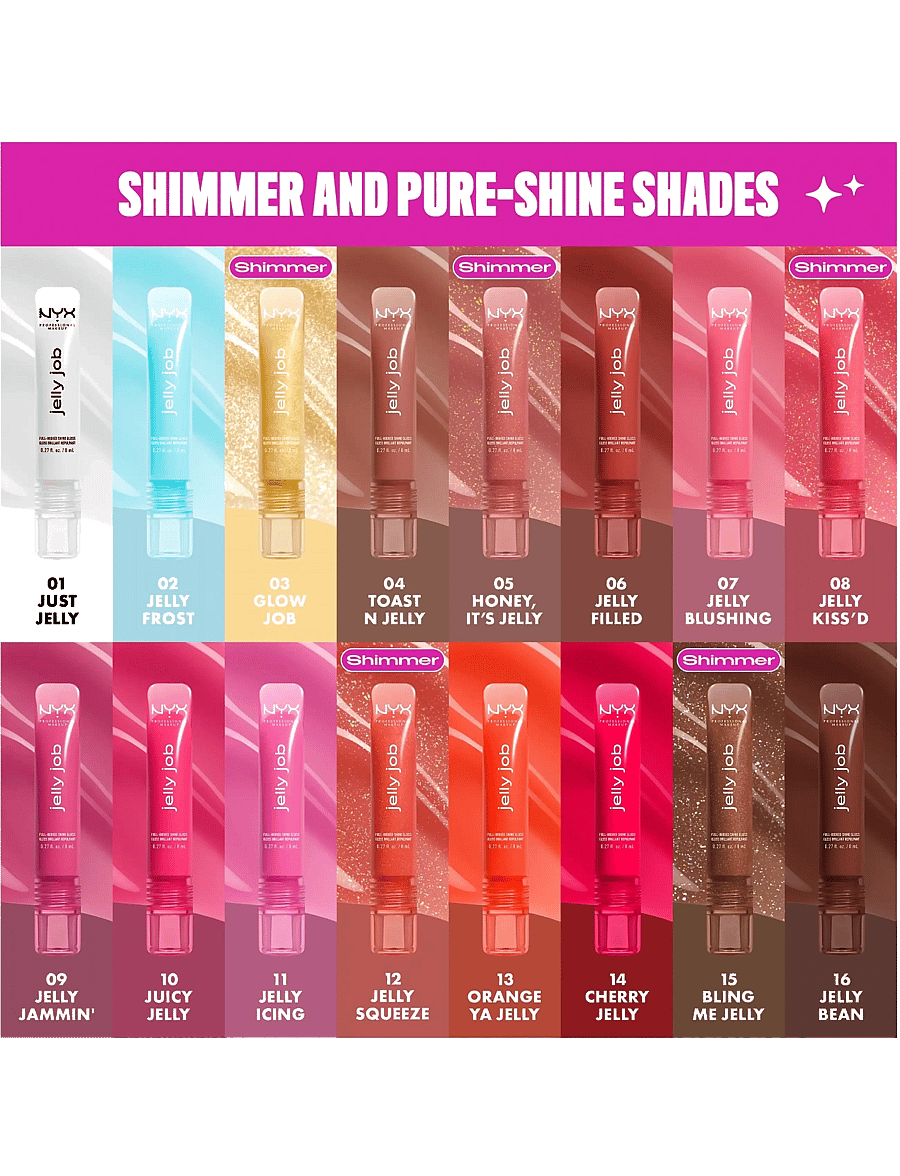 NYX Professional Makeup - NYX Professional Makeup Jelly Job Lip gloss - makeup - 13 orange ya jelly - 4