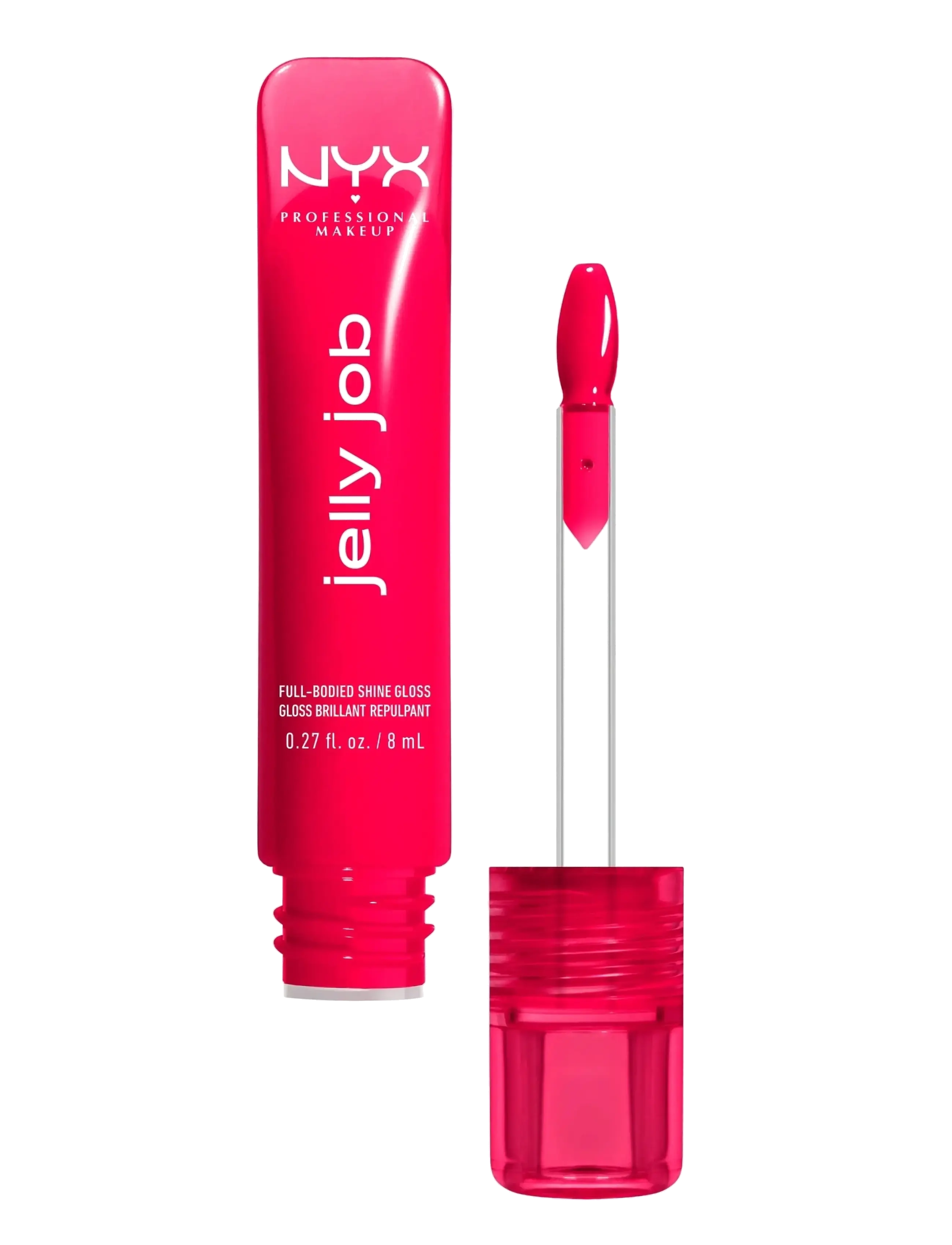 NYX Professional Makeup Nyx Professional Makeup Jelly Job Lip Gloss, 8 ml, Red, Læber > Lipgloss, Dame
