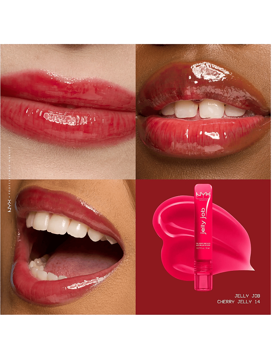 NYX Professional Makeup - NYX Professional Makeup Jelly Job Lip gloss - makeup - 14 cherry jelly - 2