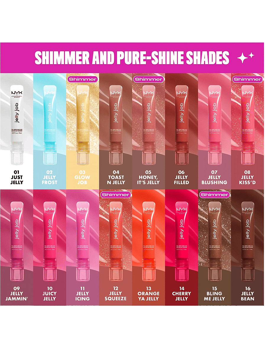 NYX Professional Makeup - NYX Professional Makeup Jelly Job Lip gloss - makeup - 14 cherry jelly - 4