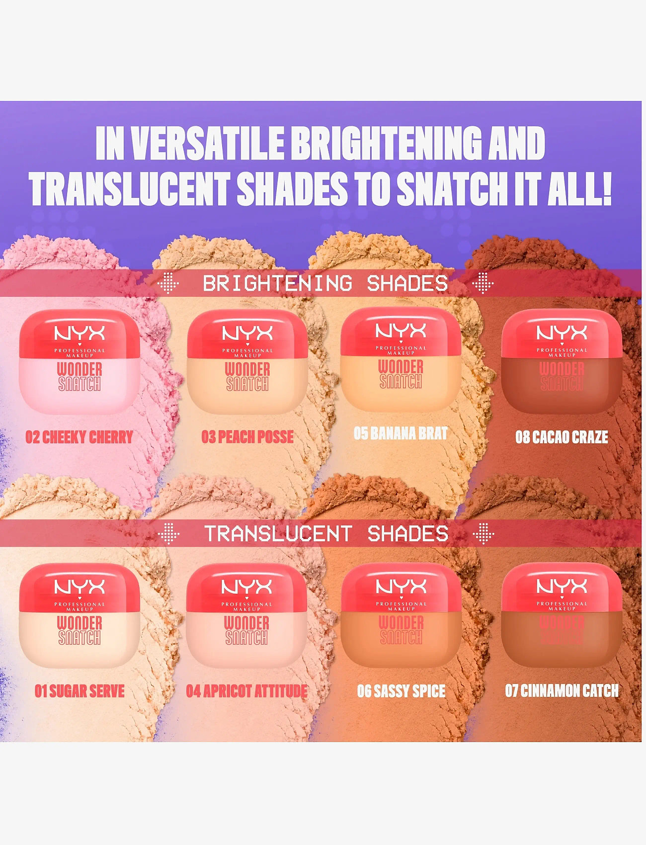 NYX Professional Makeup - NYX Professional Makeup Wonder Snatch Powder - makeup - 04 apricot attitude - 2