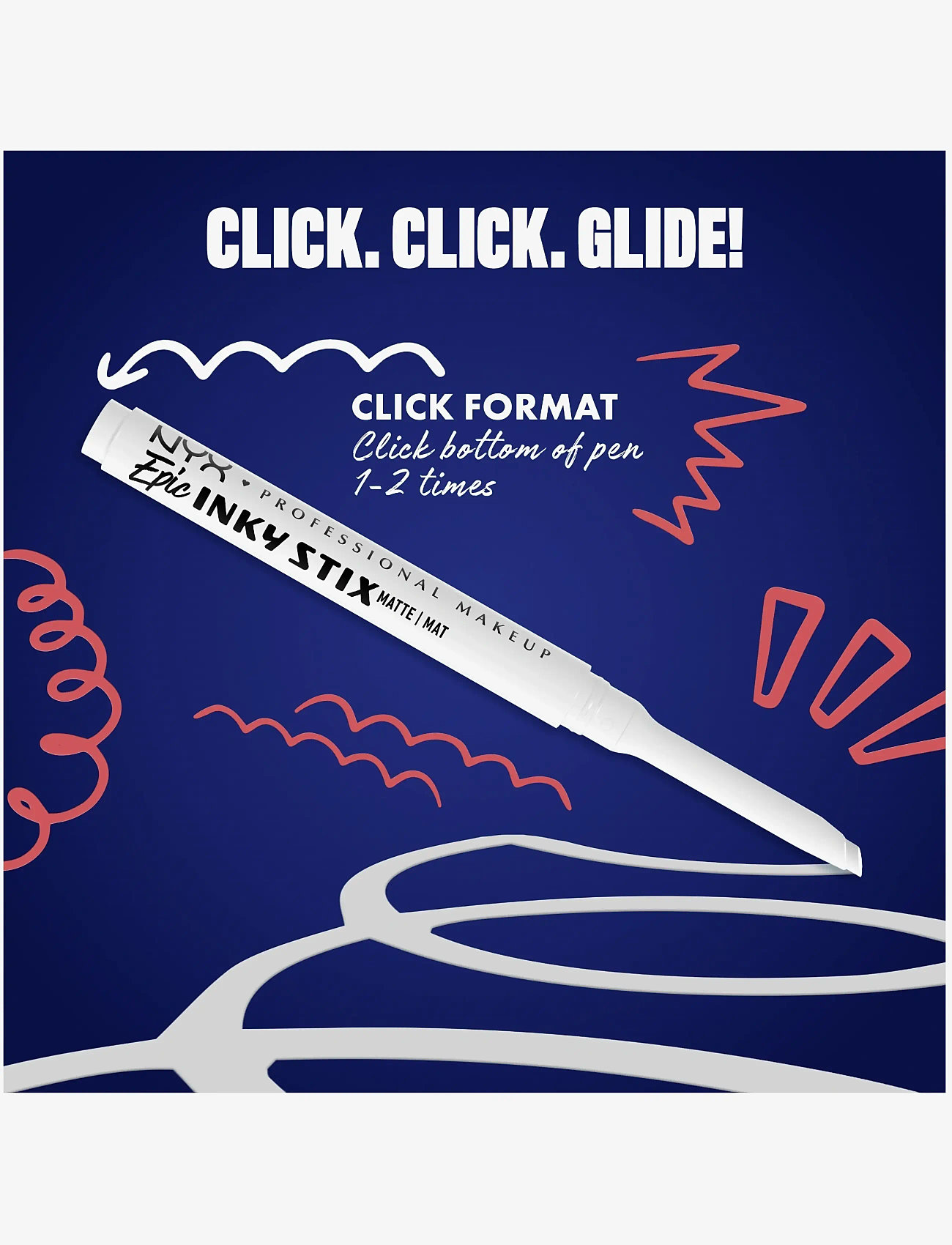 NYX Professional Makeup - NYX Professional Makeup Epic Inky Stix Eyeliner - smink - 17 wired white - 5