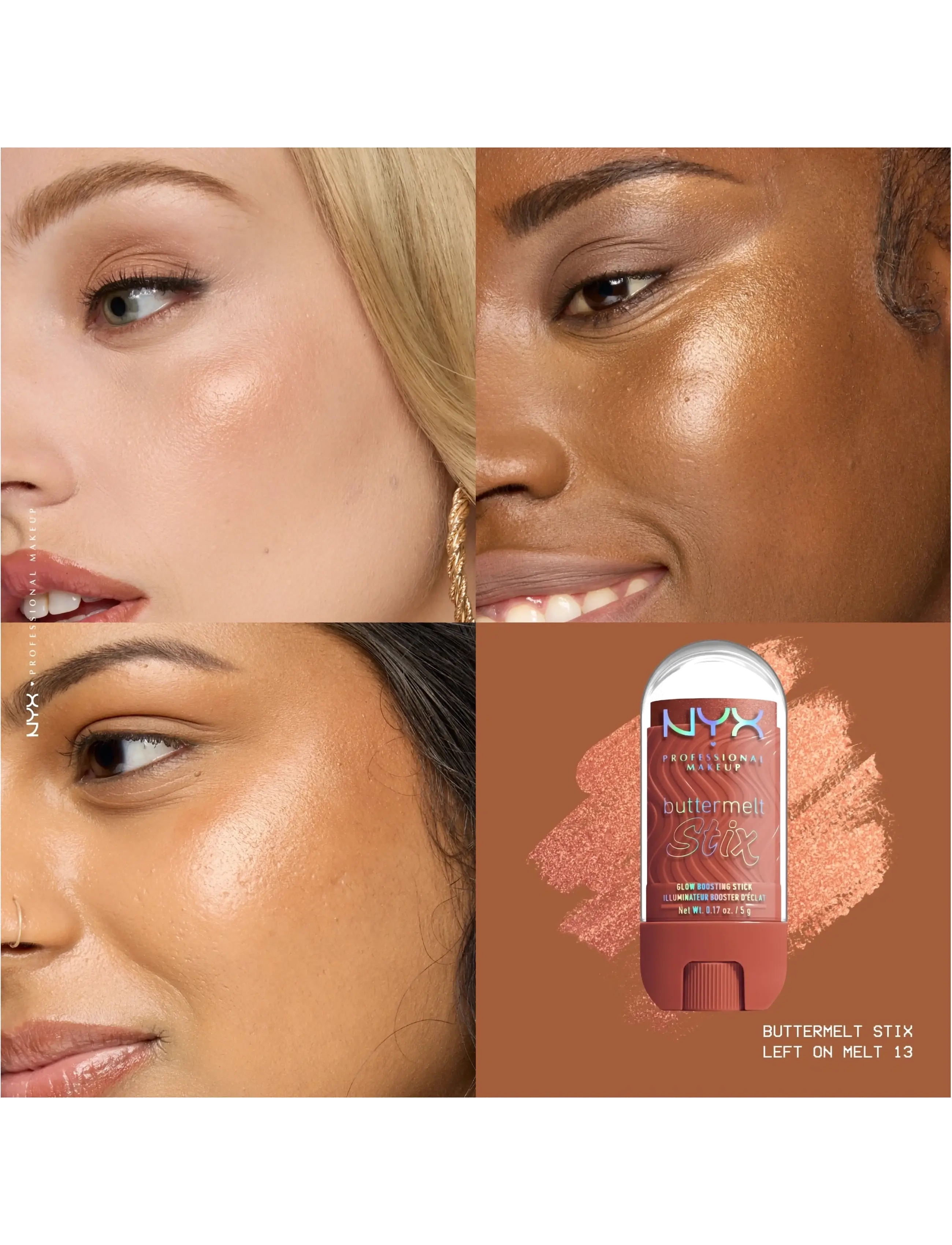NYX Professional Makeup - NYX Professional Makeup Buttermelt Glaze Highlighter Stix - makeup - 13 left on melt - 2