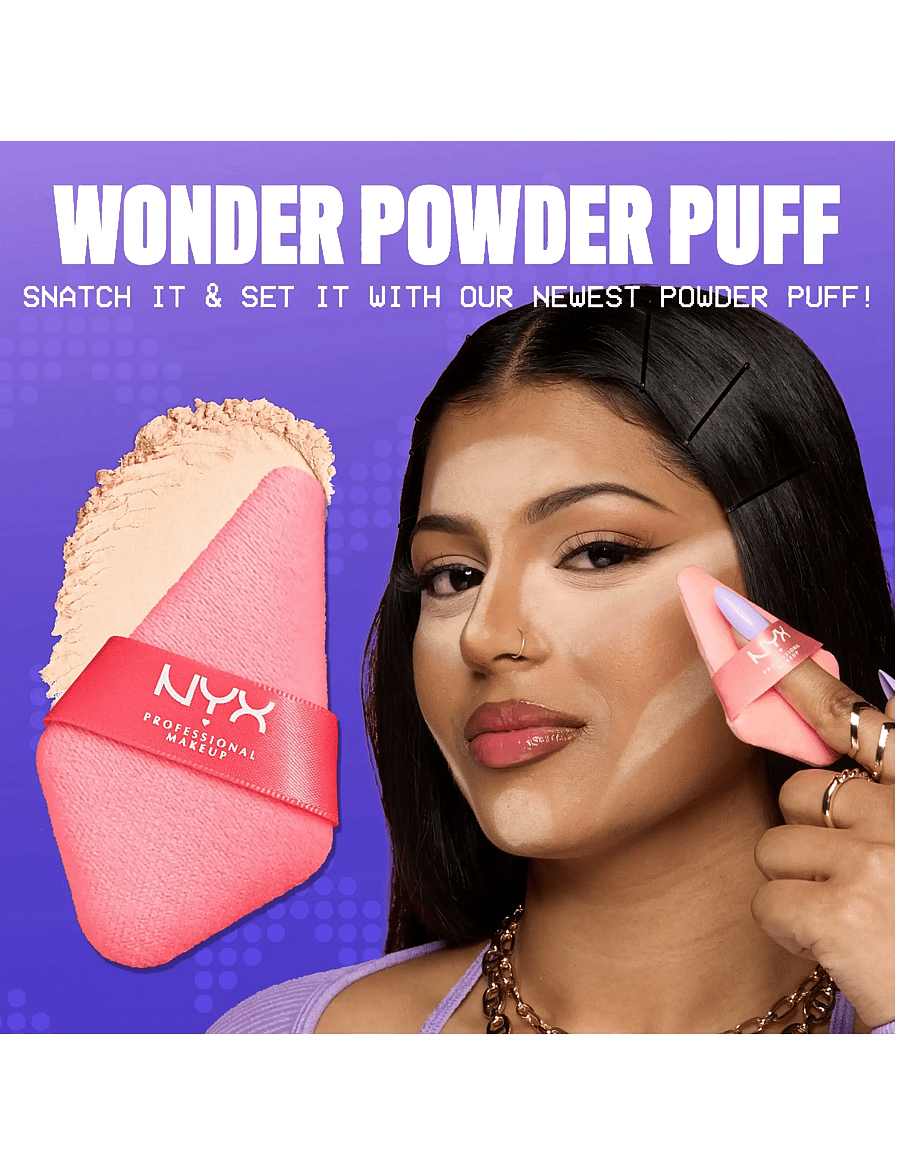 NYX Professional Makeup - NYX Professional Makeup Wonder Setting Powder Puff - makeup - sponge - 2