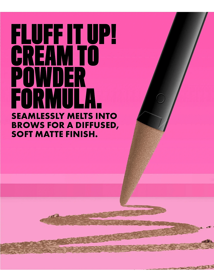 NYX Professional Makeup - NYX Professional Makeup Fluff & Snatch Brow Powder Pen - silmad ja kulmud - ash blonde - 2