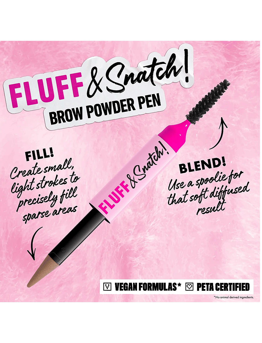 NYX Professional Makeup - NYX Professional Makeup Fluff & Snatch Brow Powder Pen - silmad ja kulmud - ash blonde - 5