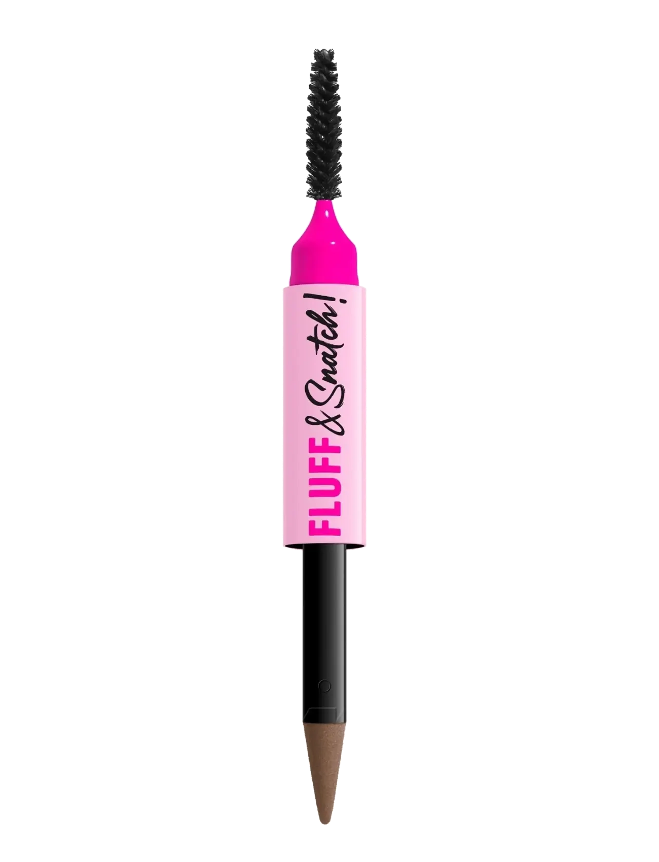 NYX Professional Makeup Fluff & Snatch Brow Powder Pen, Øjenbrynsblyant, Brun, Str: 1 G