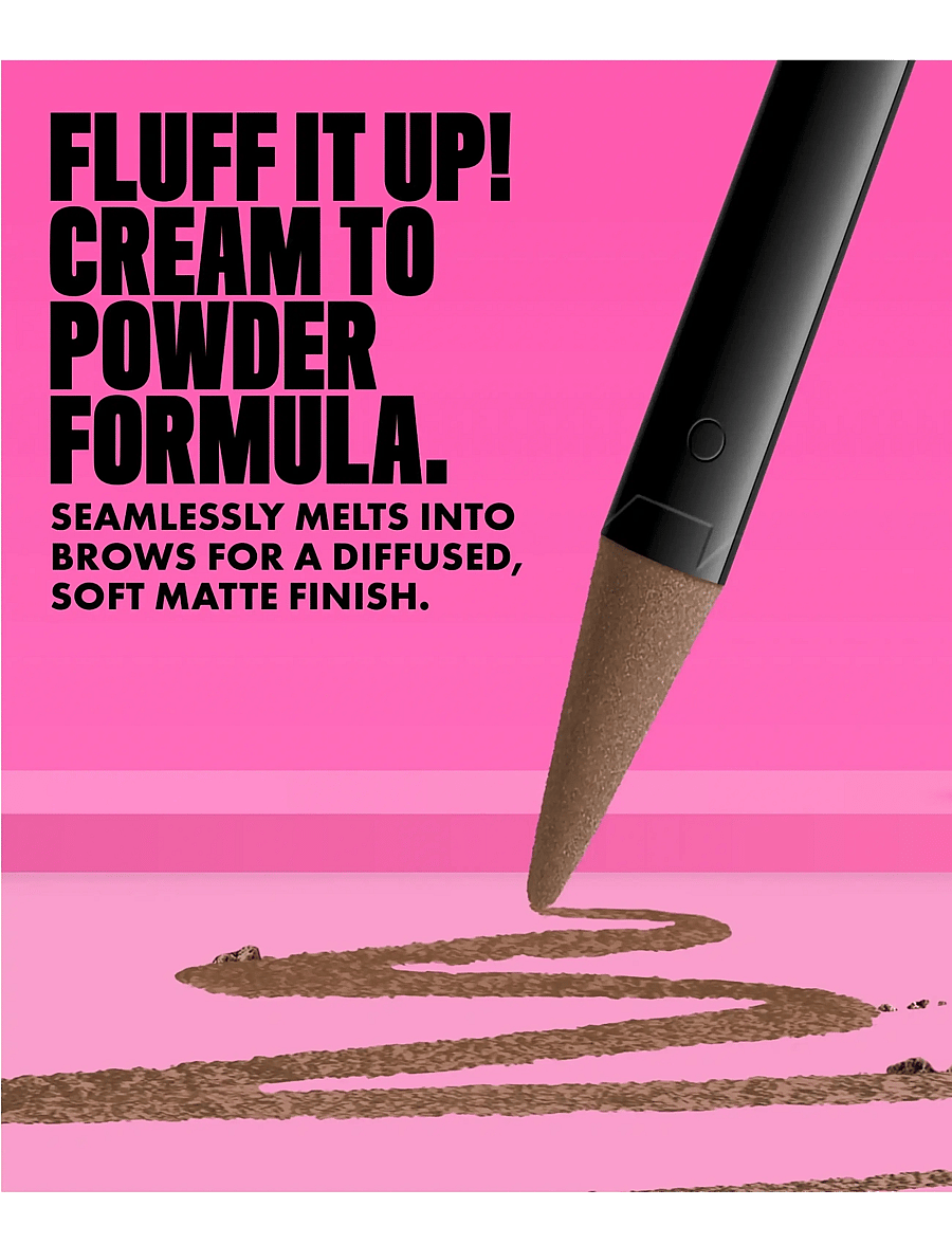 NYX Professional Makeup - NYX Professional Makeup Fluff & Snatch Brow Powder Pen - Ögon & bryn - taupe - 2