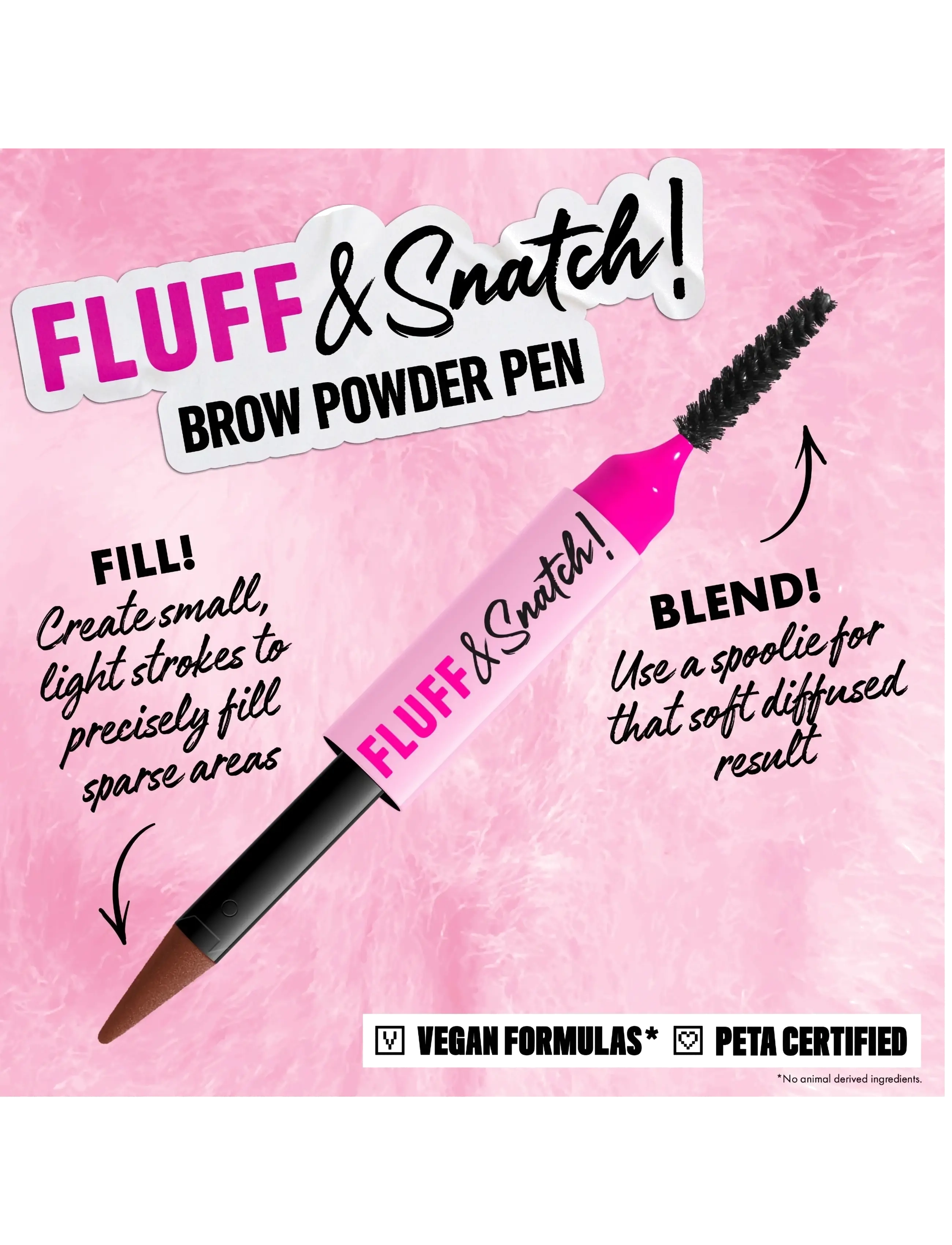 NYX Professional Makeup - NYX Professional Makeup Fluff & Snatch Brow Powder Pen - silmad ja kulmud - rich auburn - 5
