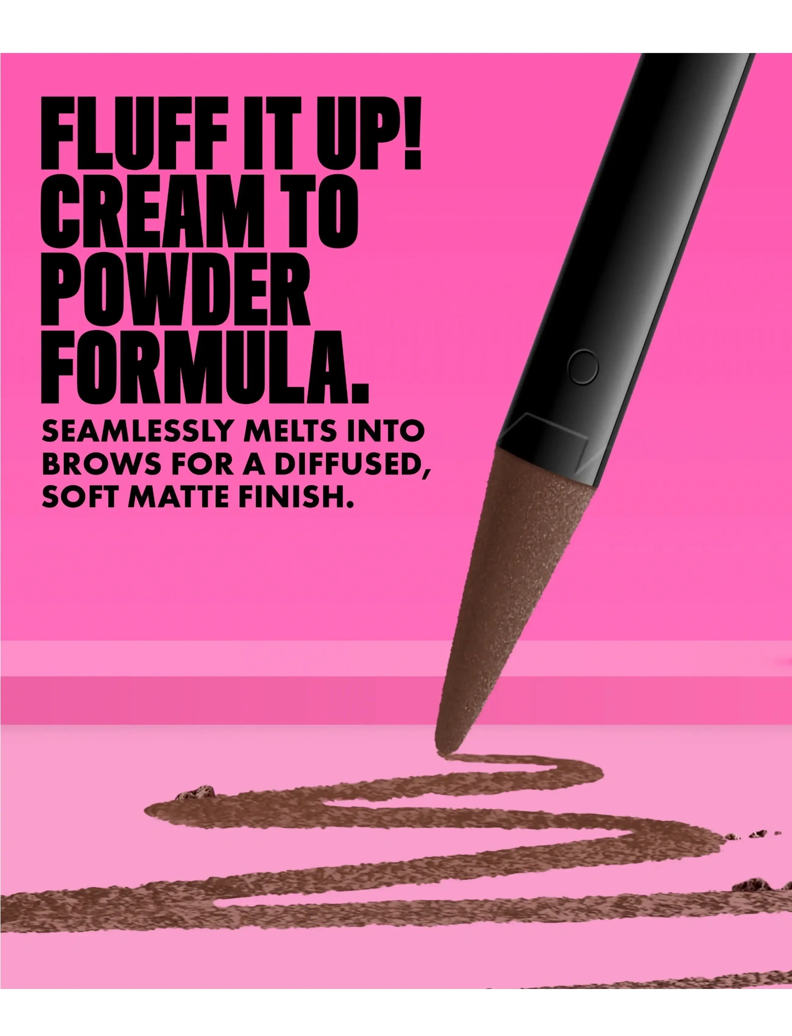 NYX Professional Makeup - NYX Professional Makeup Fluff & Snatch Brow Powder Pen 05 Cool Ash Brown 1g - Øjne & bryn - cool ash brown - 2