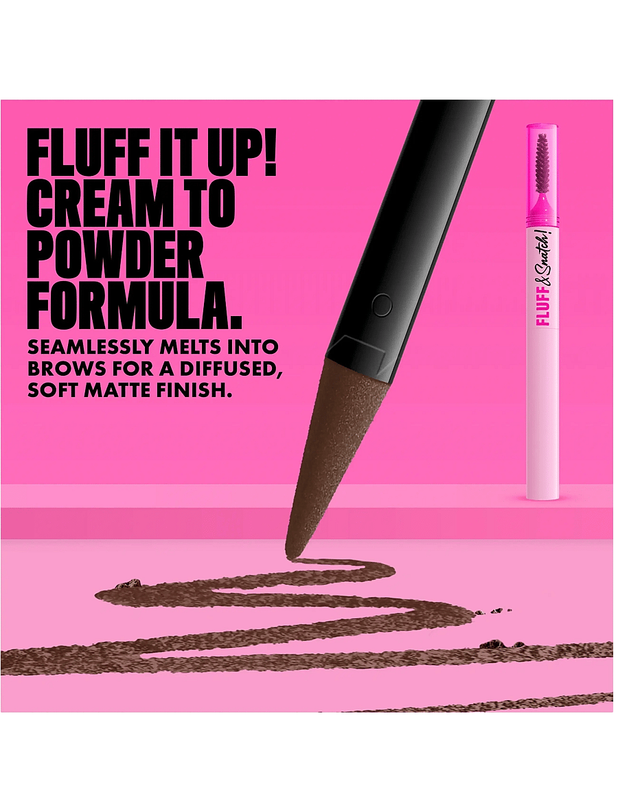 NYX Professional Makeup - NYX Professional Makeup Fluff & Snatch Brow Powder Pen - silmad ja kulmud - brunette - 2