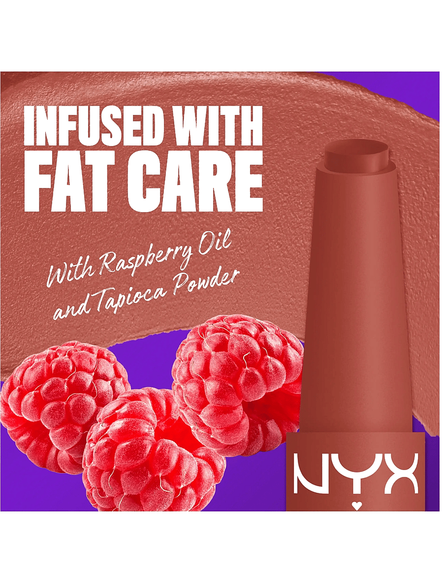 NYX Professional Makeup - NYX Professional Makeup Fat Matte Slick Click Lip Balm 04 Rose Robe 8 ml - makeup - rose robe - 2