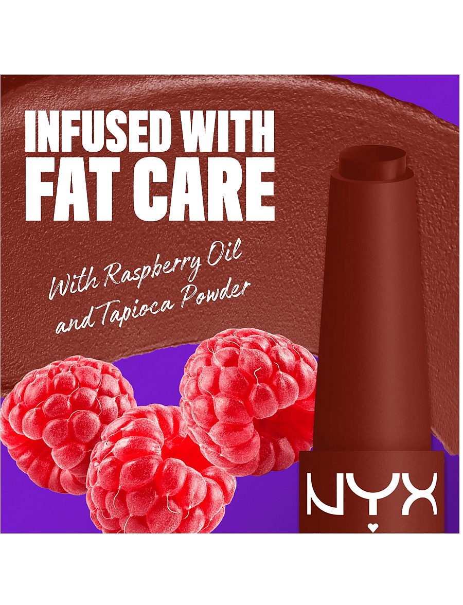 NYX Professional Makeup - NYX Professional Makeup Fat Matte Slick Click Lip Balm 07 Cocoa Cuddles 8 ml - makeup - cocoa cuddles - 2