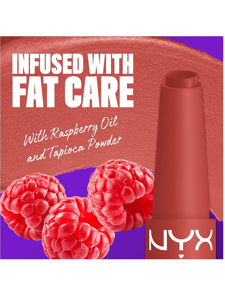 NYX Professional Makeup - NYX Professional Makeup Fat Matte Slick Click Lip Balm 09 Mauve Cloud 8 ml - makeup - mauve cloud - 2