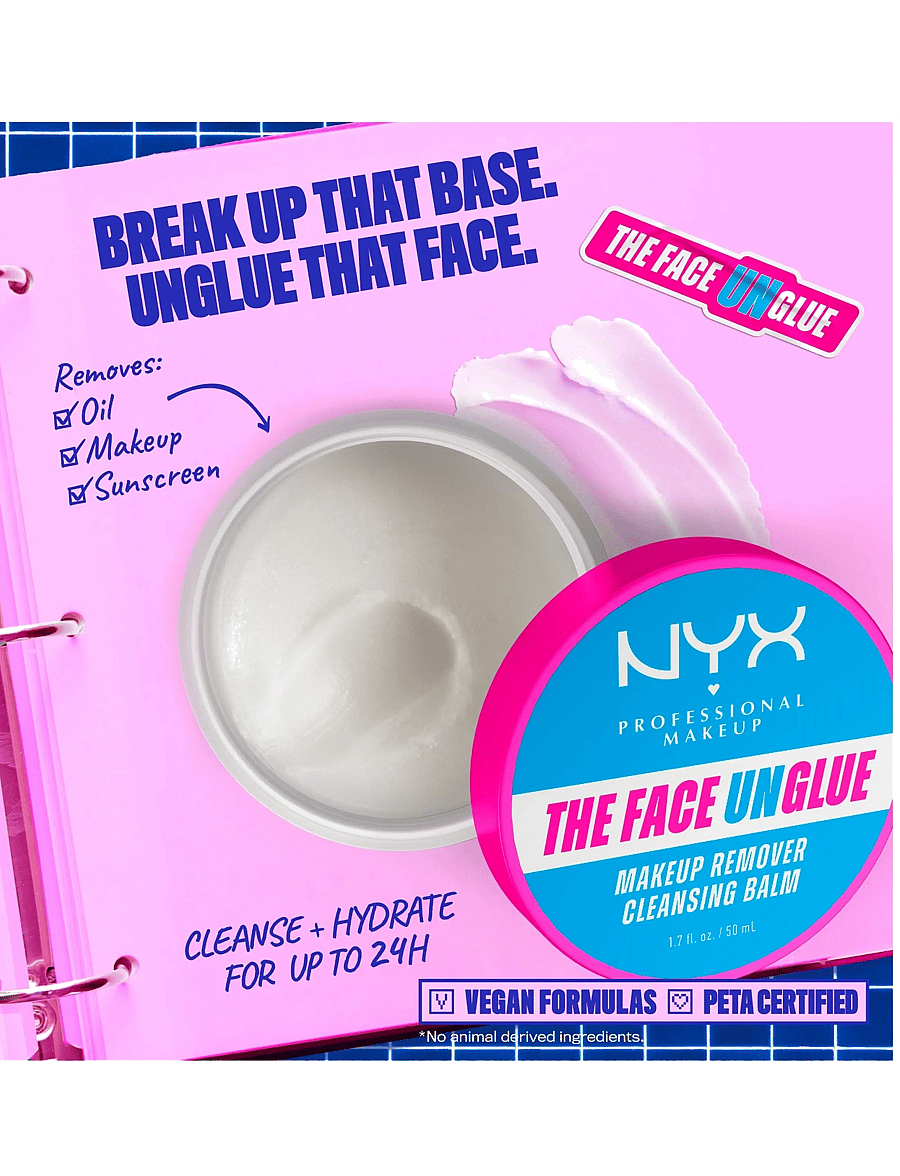 NYX Professional Makeup - NYX Professional Makeup Face Unglue Makeup Remover 50 ml - makeupfjernere - clear - 1