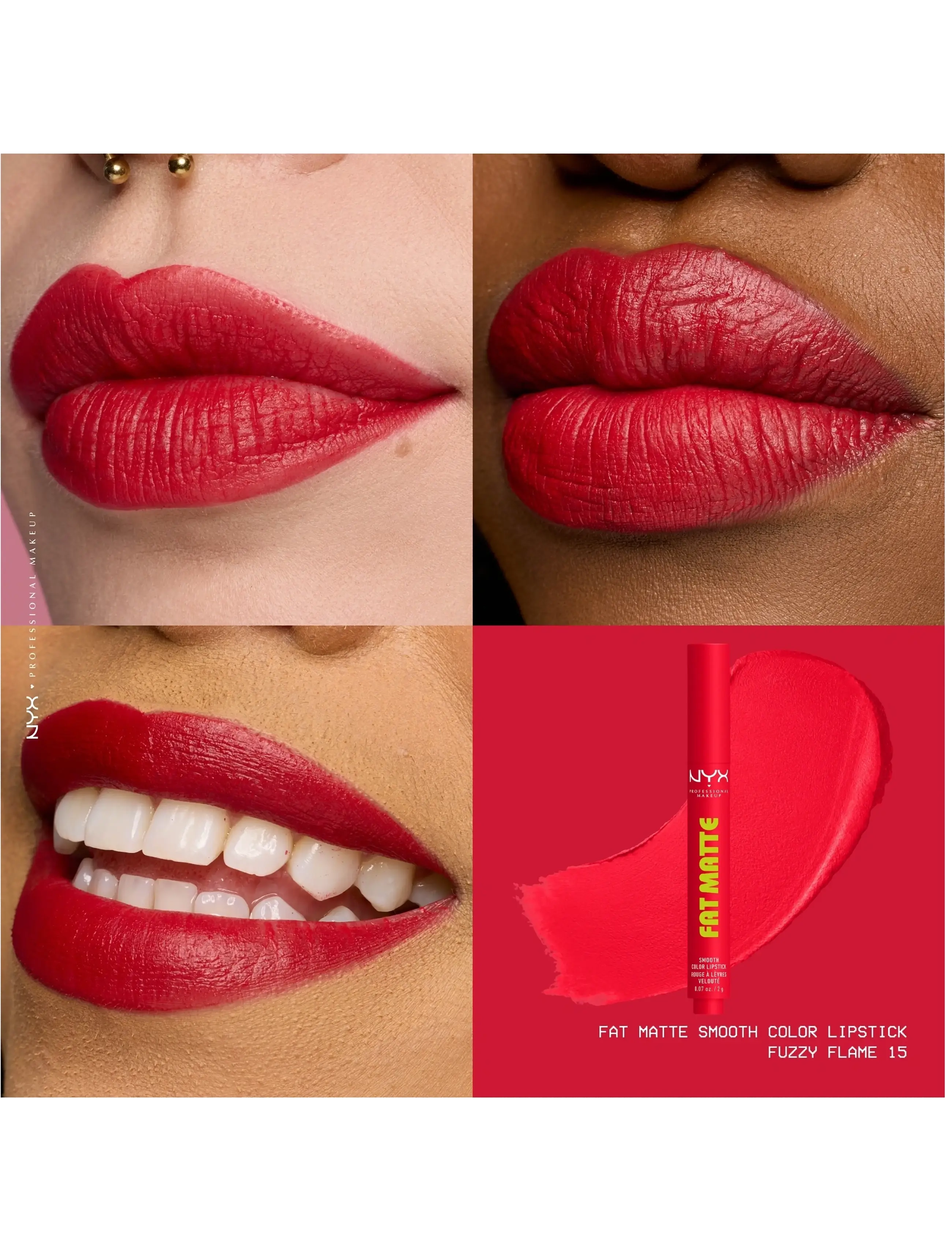 Fat Matte Slick Click Lip Balm 15 Fuzzy Flame 4