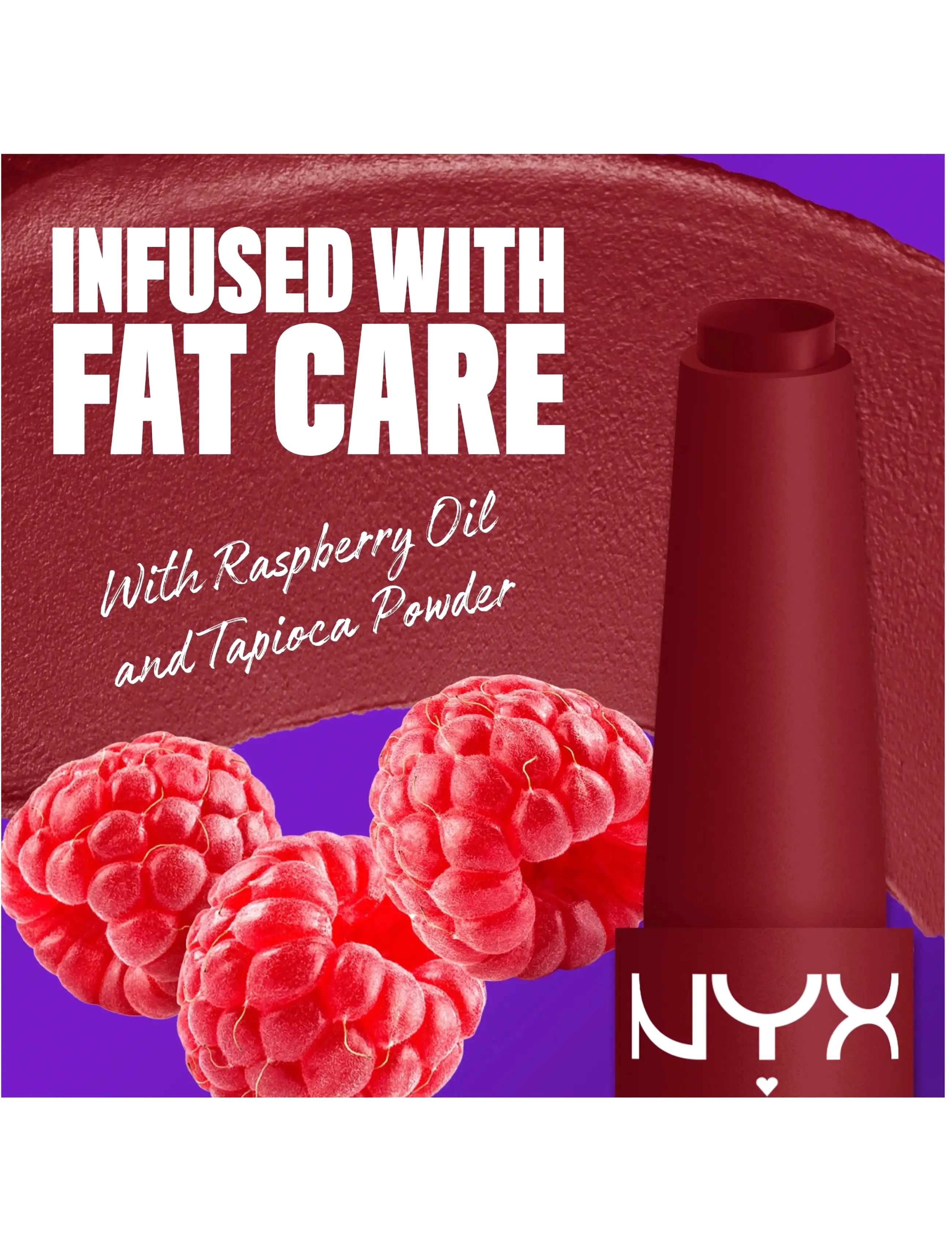 Fat Matte Slick Click Lip Balm 18 Berry Smooth 3