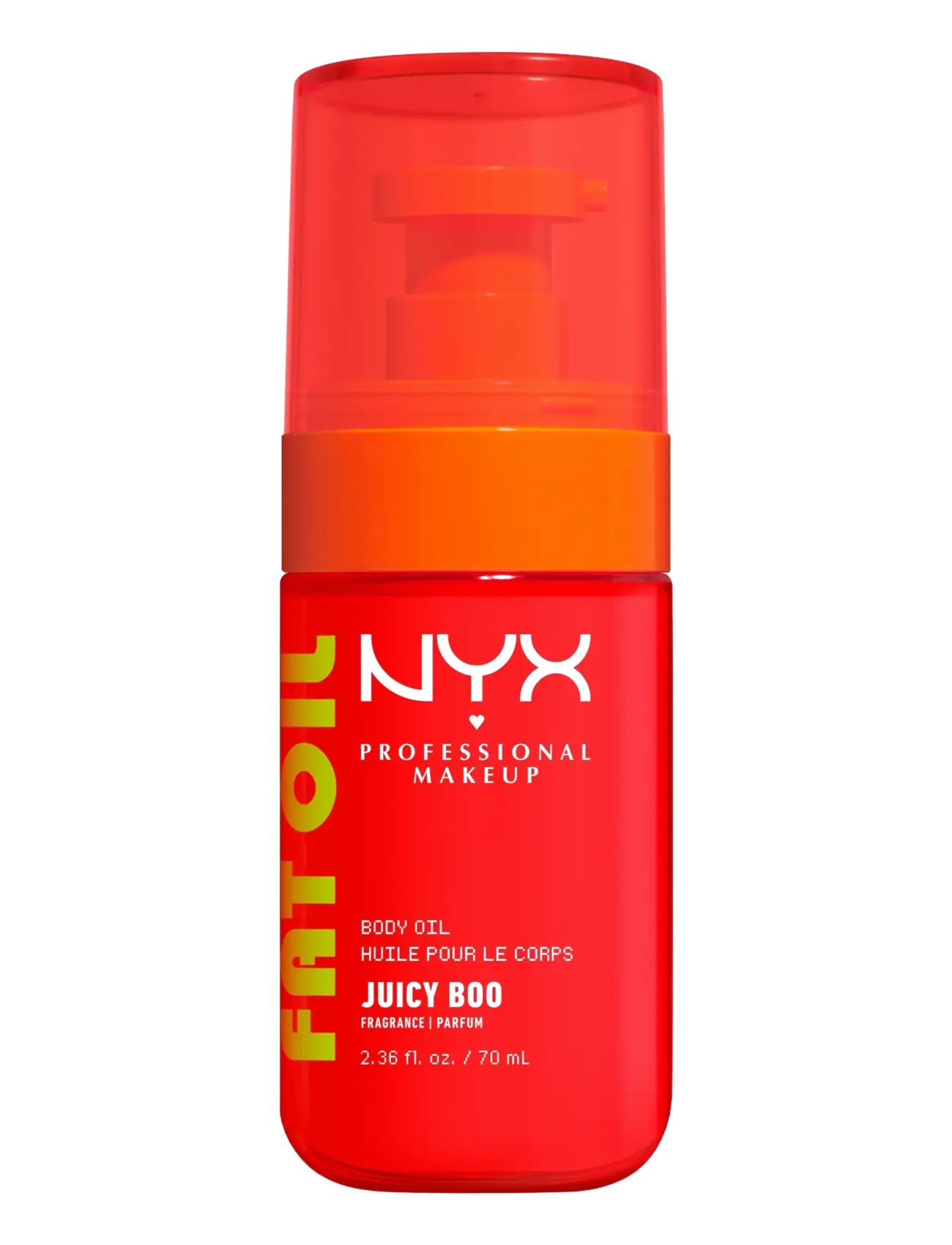 NYX Professional Makeup Fat Oil Body Oil, Body Vinegar & Dressing Bottless, Nude, Str: 70 ML