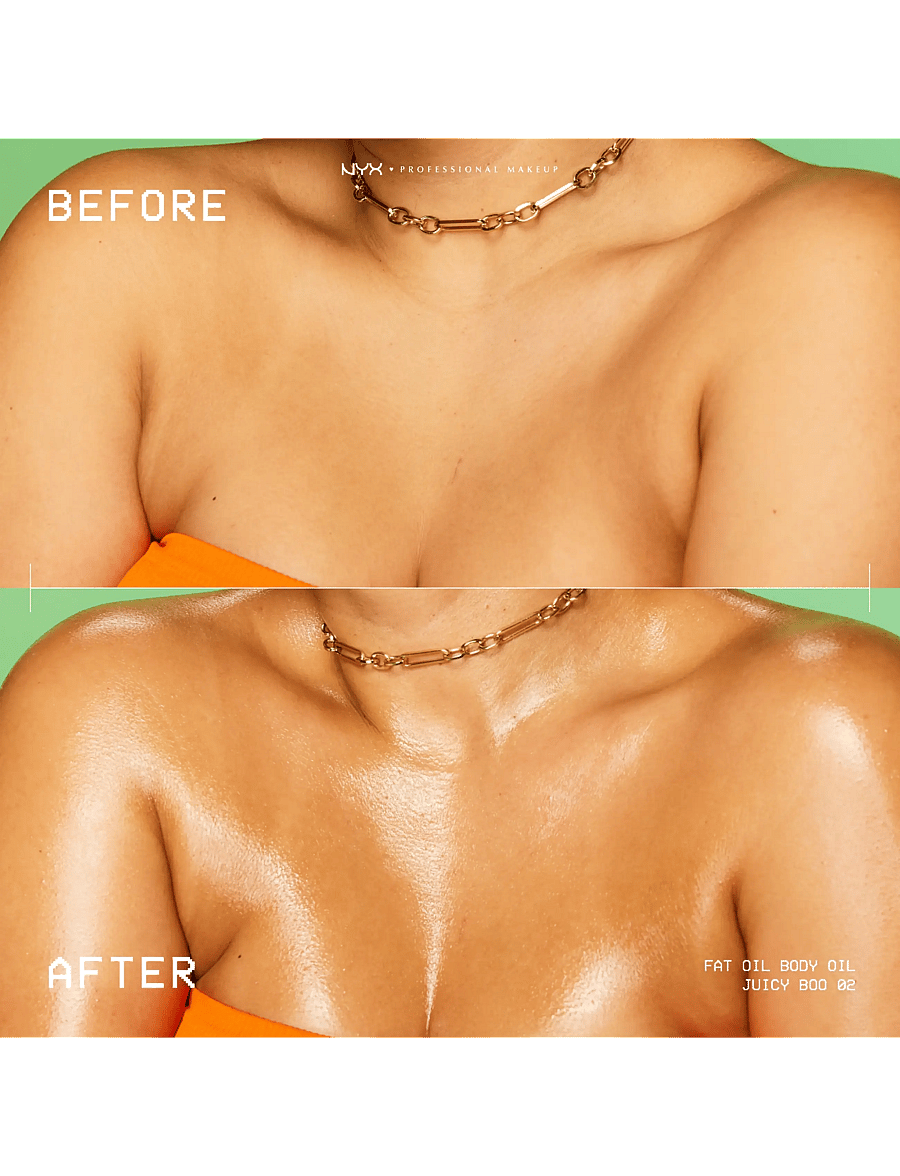 NYX Professional Makeup - NYX Professional Makeup Fat Oil Body Oil - kehaõlid - orange - 4