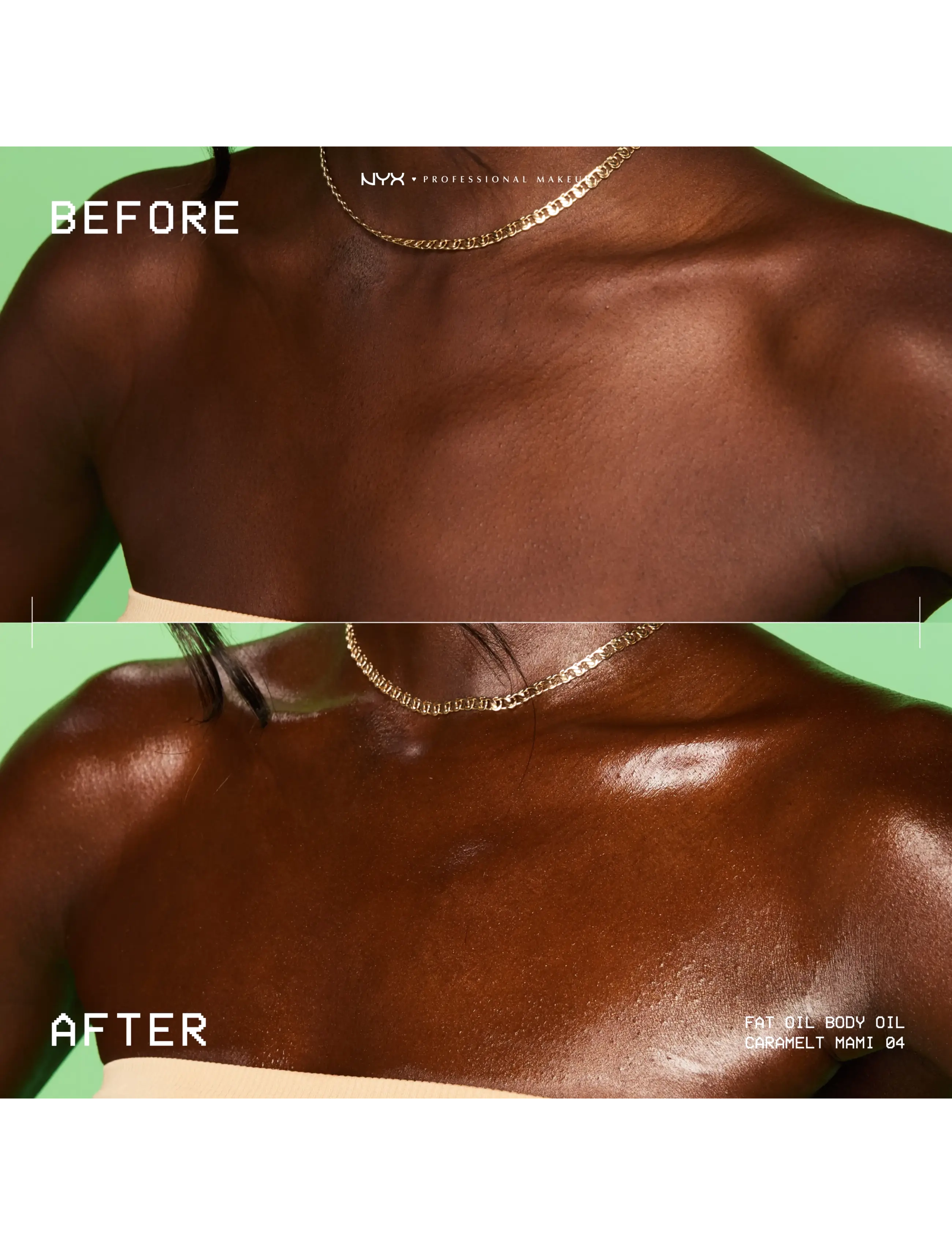 NYX Professional Makeup - NYX Professional Makeup Fat Oil Body Oil - kroppsolja - bronze shimmer - 4