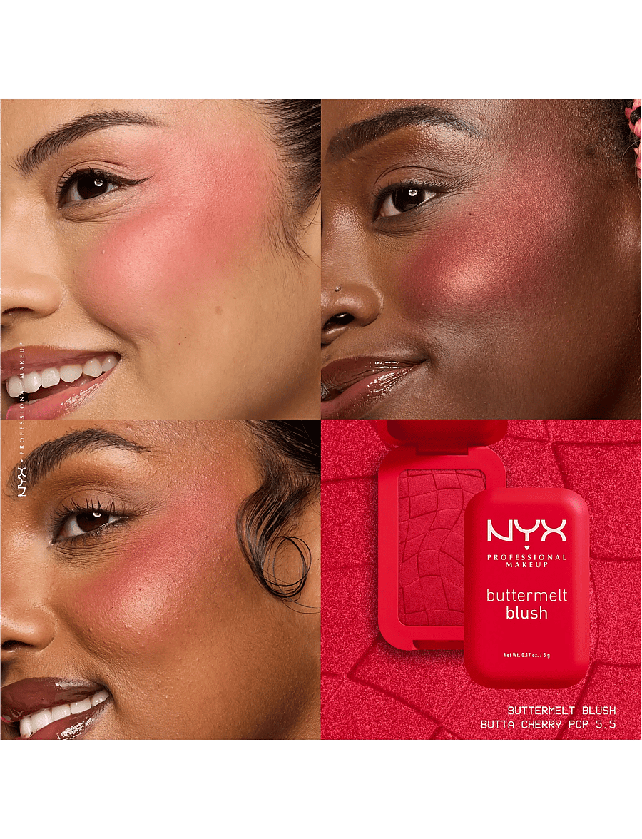 NYX Professional Makeup - NYX Professional Makeup Buttermelt Blush 5.25 Butta Cherry Pop 5g - makeup - butta cherry pop - 2