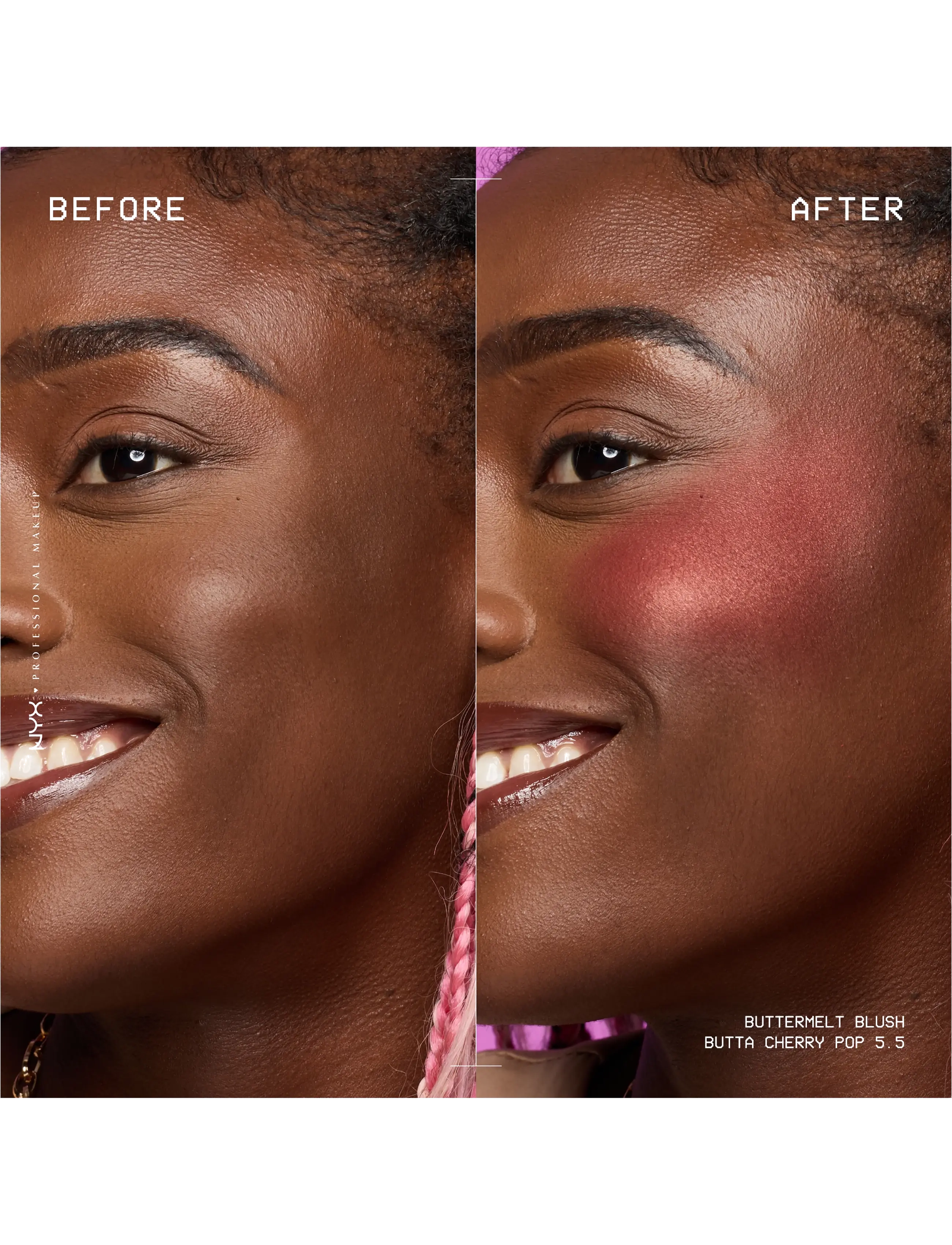 NYX Professional Makeup - NYX Professional Makeup Buttermelt Blush 5.25 Butta Cherry Pop 5g - butta cherry pop - 3