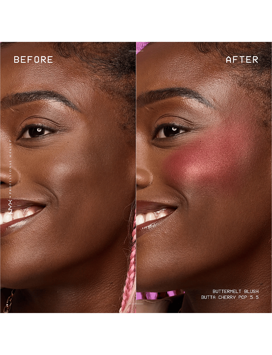NYX Professional Makeup - NYX Professional Makeup Buttermelt Blush 5.25 Butta Cherry Pop 5g - makeup - butta cherry pop - 3
