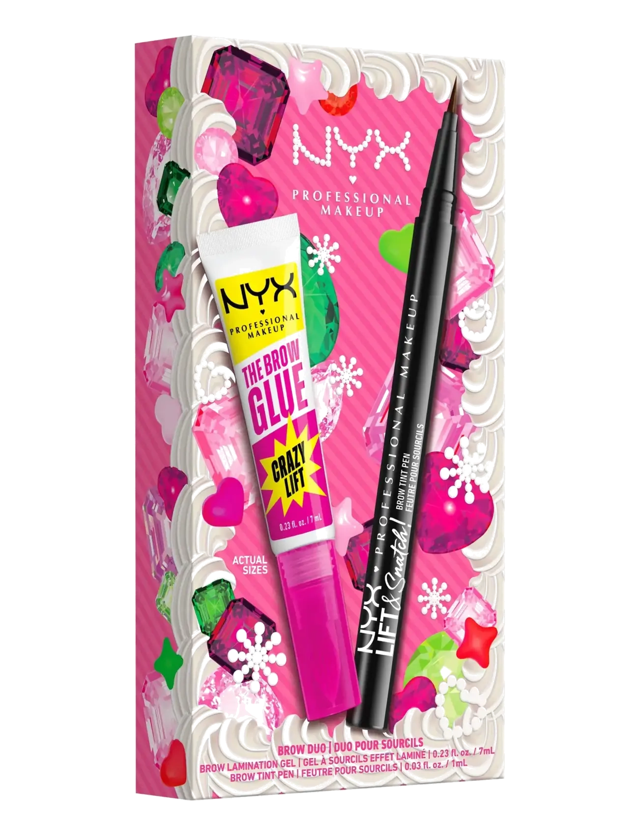 NYX Professional Makeup NYX Professional Makeup, Brow Duo Holiday Kit - Gavesæt - ESPRESSO / brown