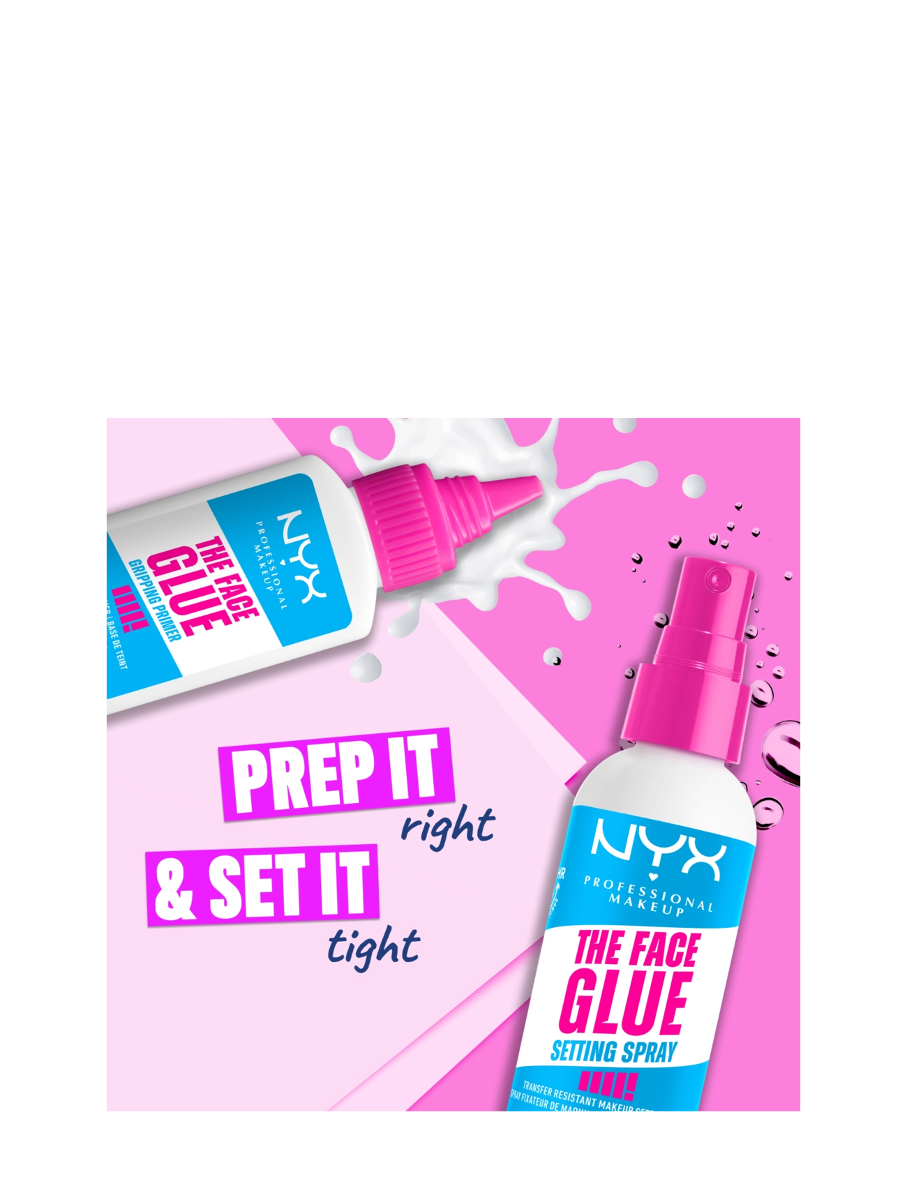 NYX Professional Makeup - NYX Professional Makeup The Face Glue Primer 35 ml - sminke - clear - 5